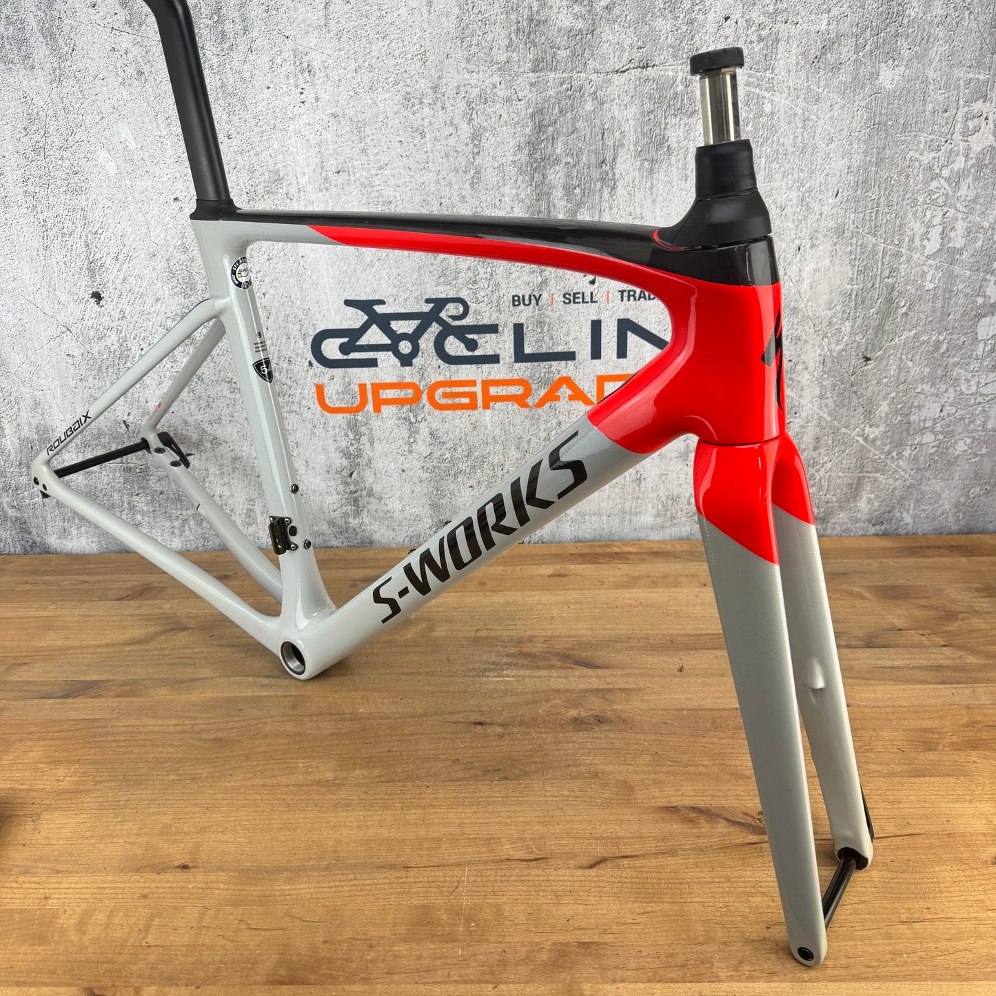 2020 Specialized S-Works Roubaix 54cm Carbon Disc Frameset 700c Future Shock