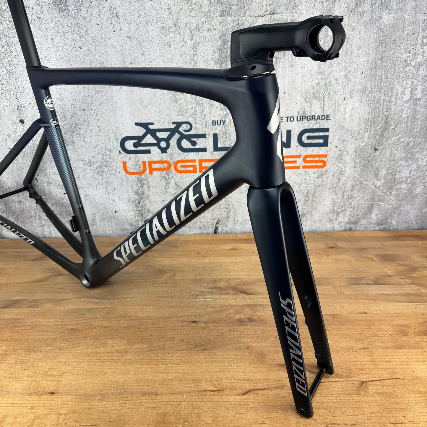 Low Mile! 2022 Specialized Tarmac SL7 56cm Carbon Disc Frameset 700c 1938g