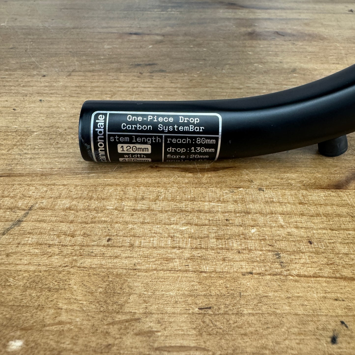 New Takeoff! Cannondale SystemBar R-One MOMOdesign 120mm 42cm Carbon Handlebar