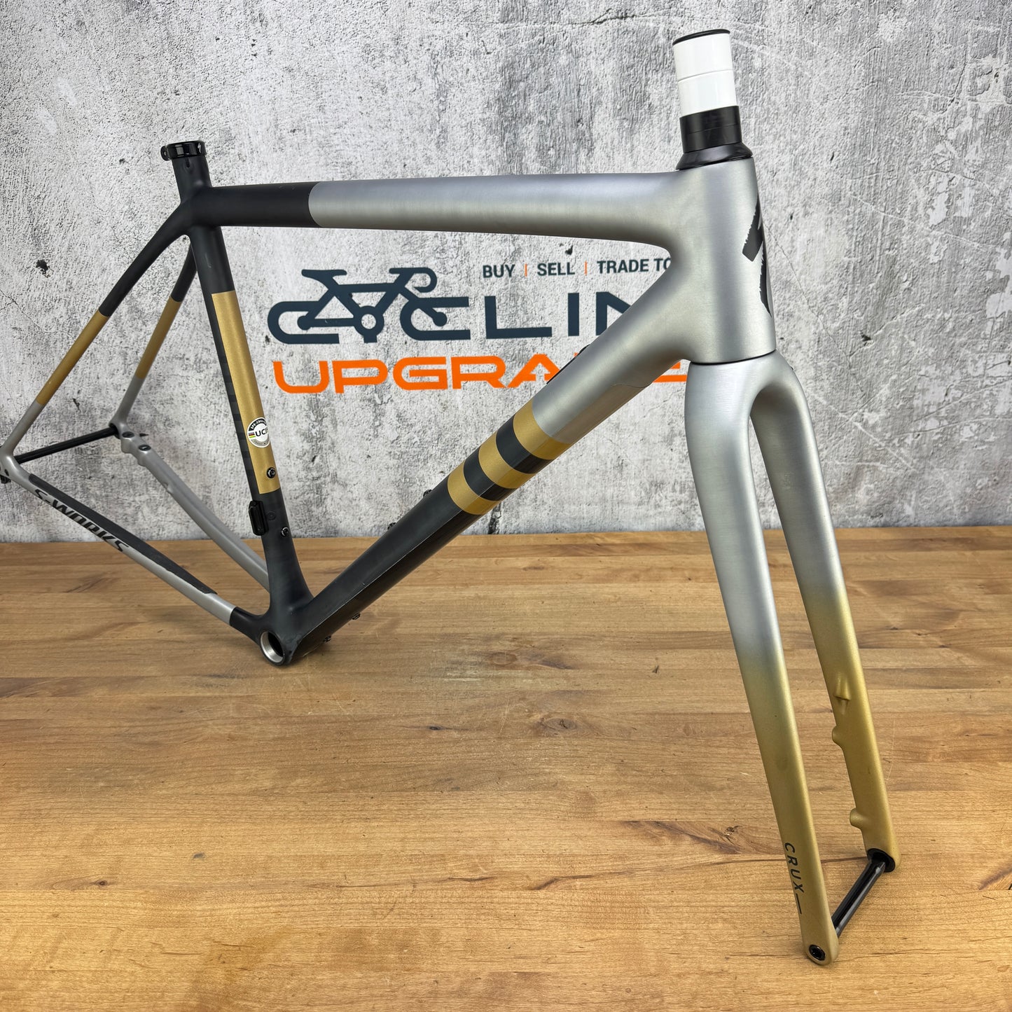 2022 Specialized S-Works Crux 52cm Carbon Gravel Disc Frameset 700c 1331g