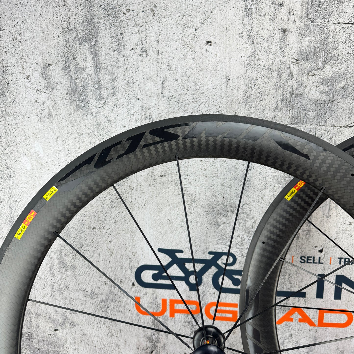 Mavic Cosmic CXR60 Carbon Alloy Clincher Wheelset 700c Rim Brake 1917g