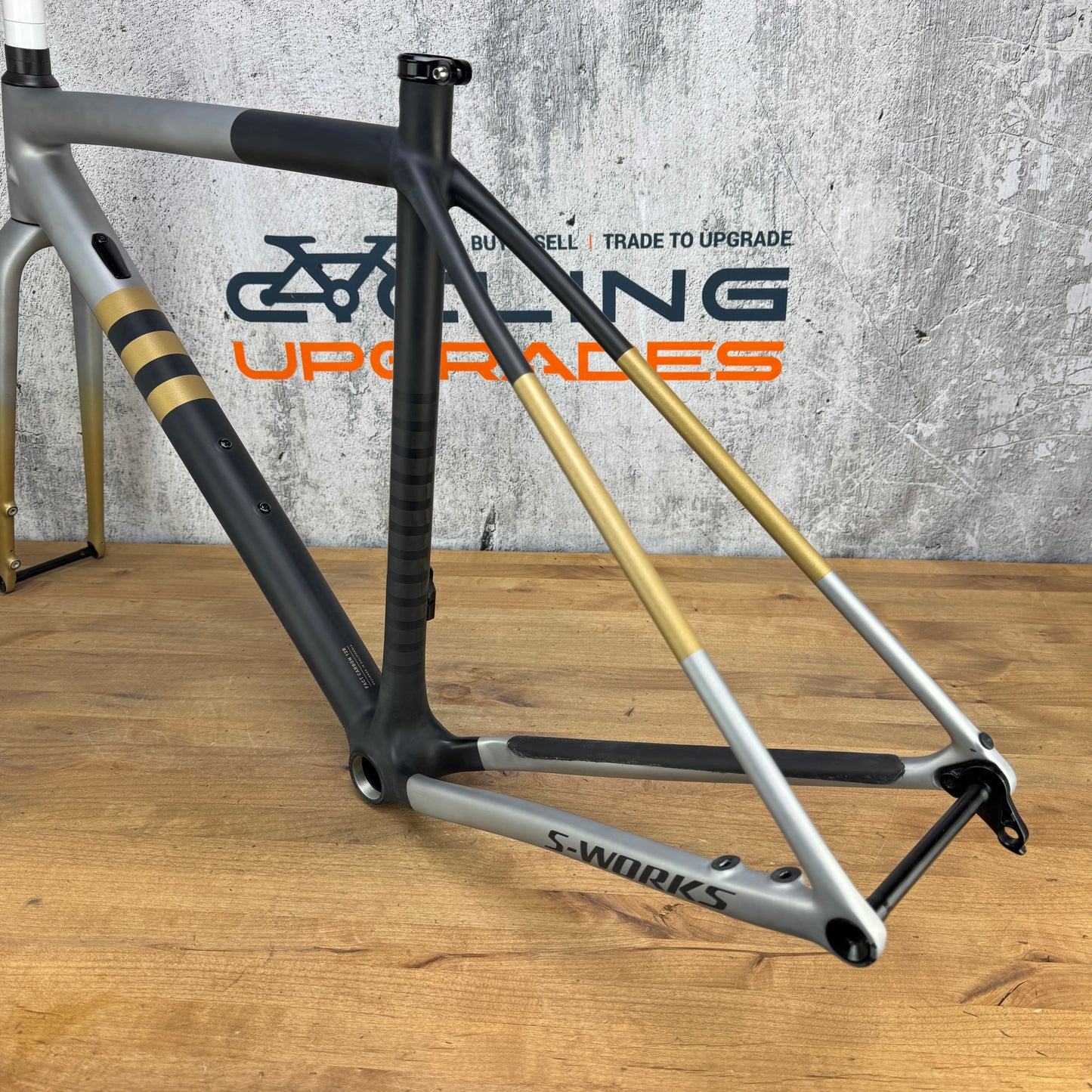 2022 Specialized S-Works Crux 52cm Carbon Gravel Disc Frameset 700c 1331g