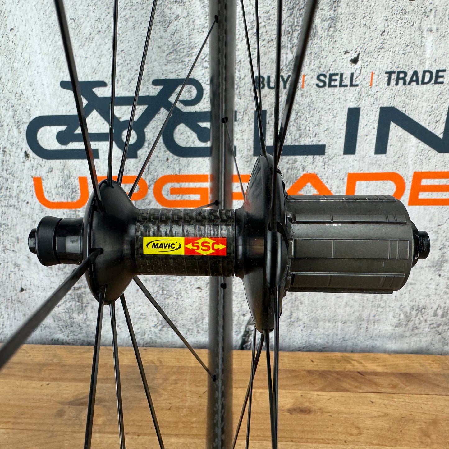 Mavic Cosmic CXR60 Carbon Alloy Clincher Wheelset 700c Rim Brake 1917g