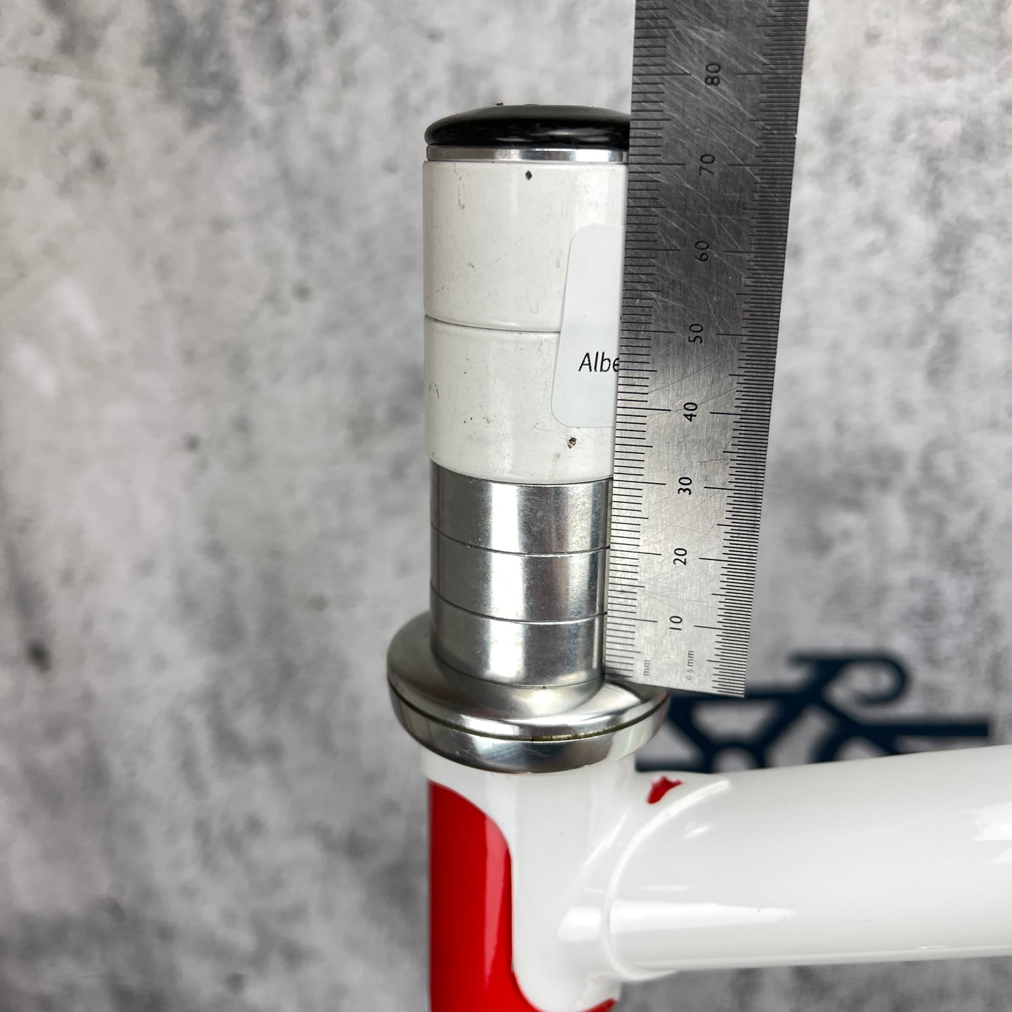 Low Mile! Alberto Masi Faema 54x55 Rim Brake Steel Road Bike Frameset 700c
