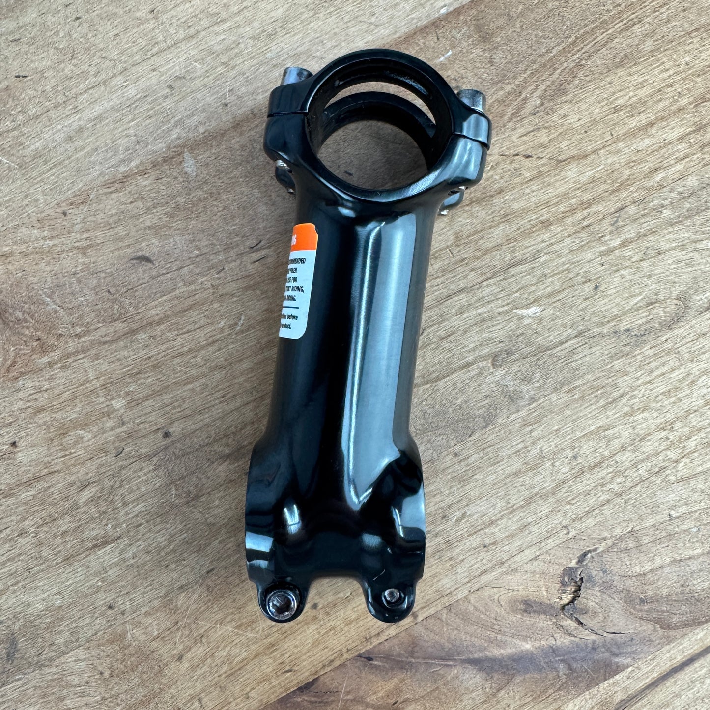 Alloy 90mm +/- 7 Degree 31.8mm Black Bike Stem 128g