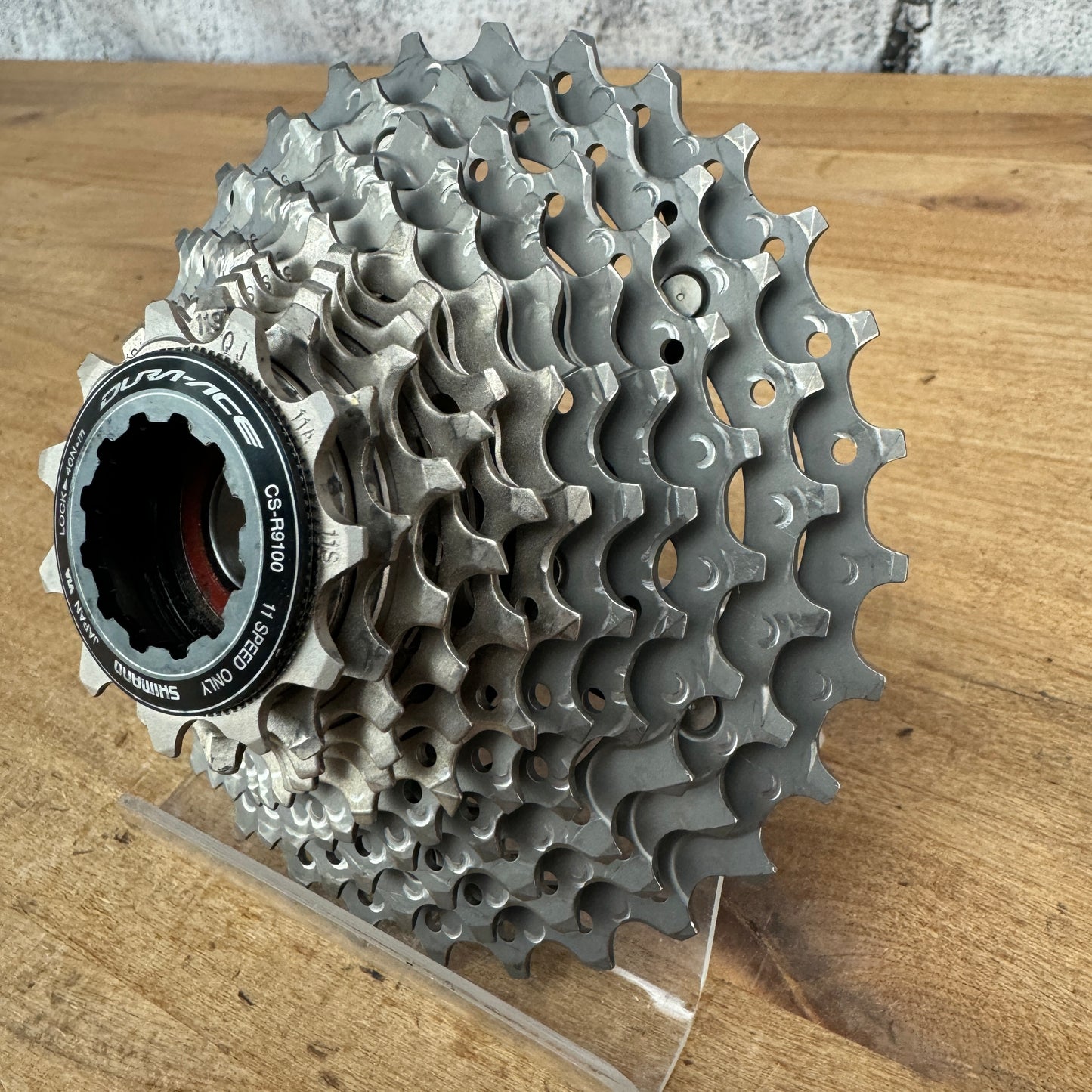 Shimano Dura Ace CS-R9100 "Typical Wear" 11-30t 11-Speed Cassette 211g