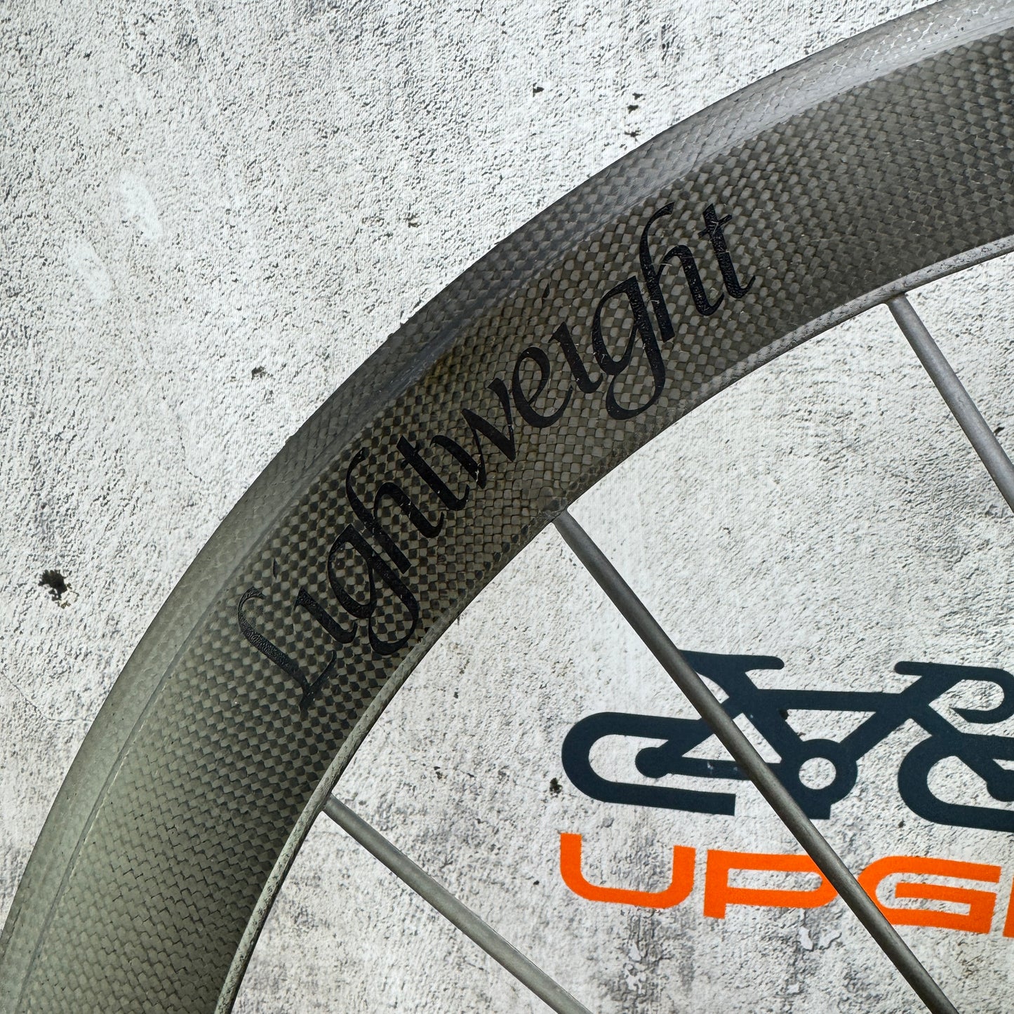 Lightweight Standard III Carbon Tubular Wheelset 700c Rim Brake 1162g