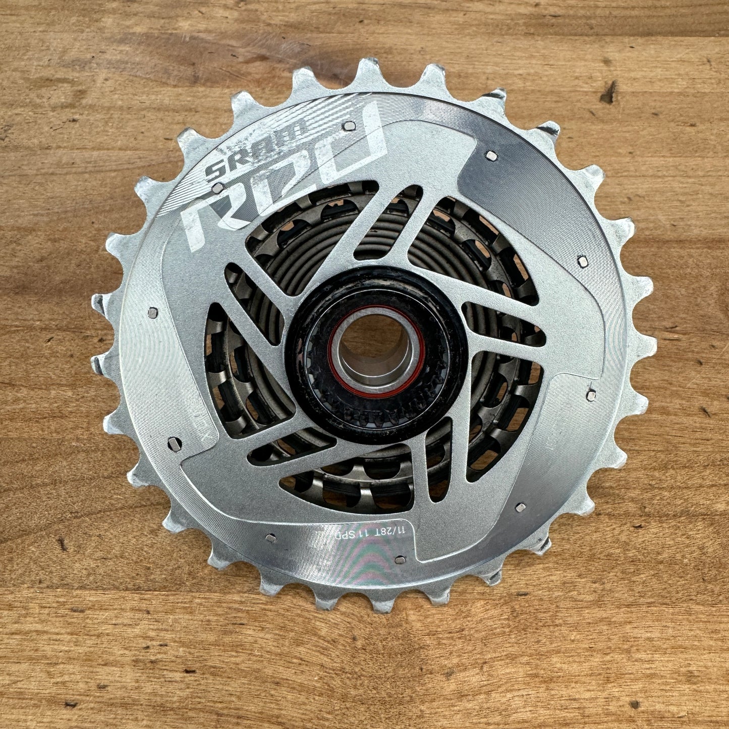 SRAM Red XG-1190 11-28t 11-Speed Bike Cassette "Typical Wear" 166g