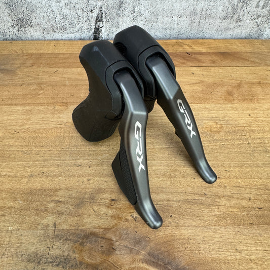 Low Mile! Shimano GRX ST-RX825 Di2 12-Speed Shifters Hydraulic Disc Brake Levers