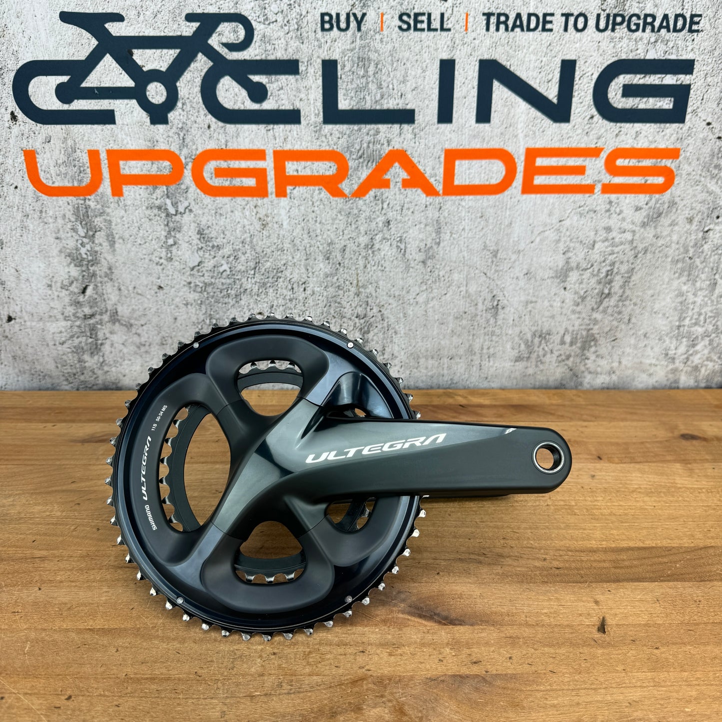 Shimano Ultegra FC-R8000 50/34t 170mm Crankset Stages Power Meter Passed Recall
