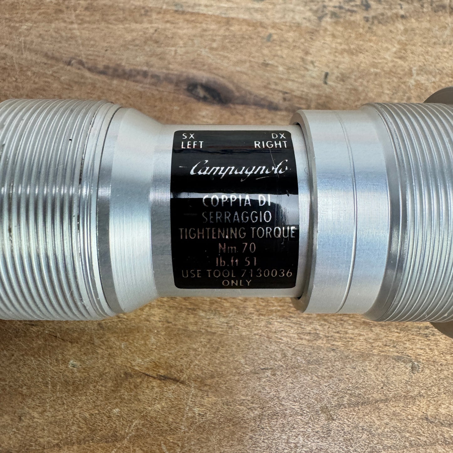 Campagnolo Chorus ITA Threaded 1.37 x 24t Square Taper 102mm Bottom Bracket 220g