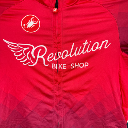 Worn Once! Castelli Revolution Bike Shop Men's Small Cycling Jersey