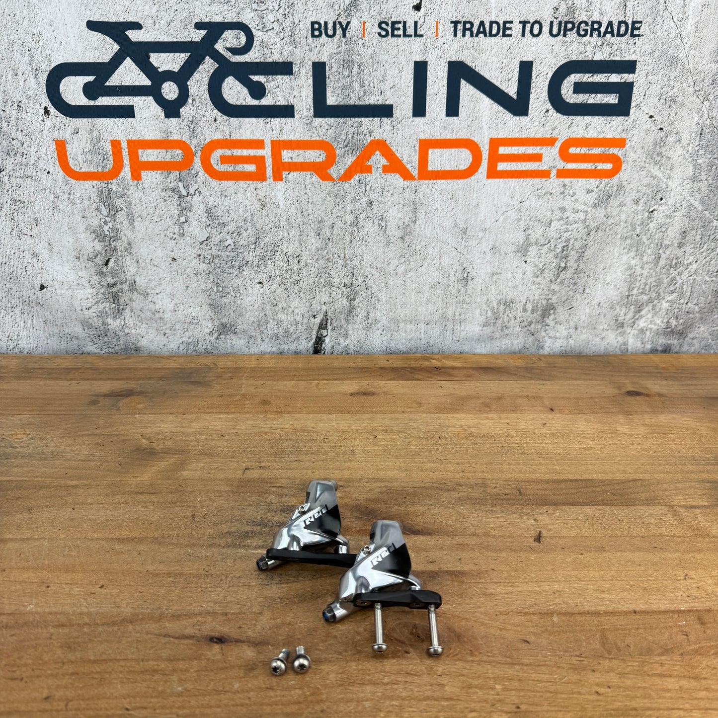 SRAM Red AXS D1 Flat-Mount Two-Piece Disc Brake Calipers w/ Adapters 265g