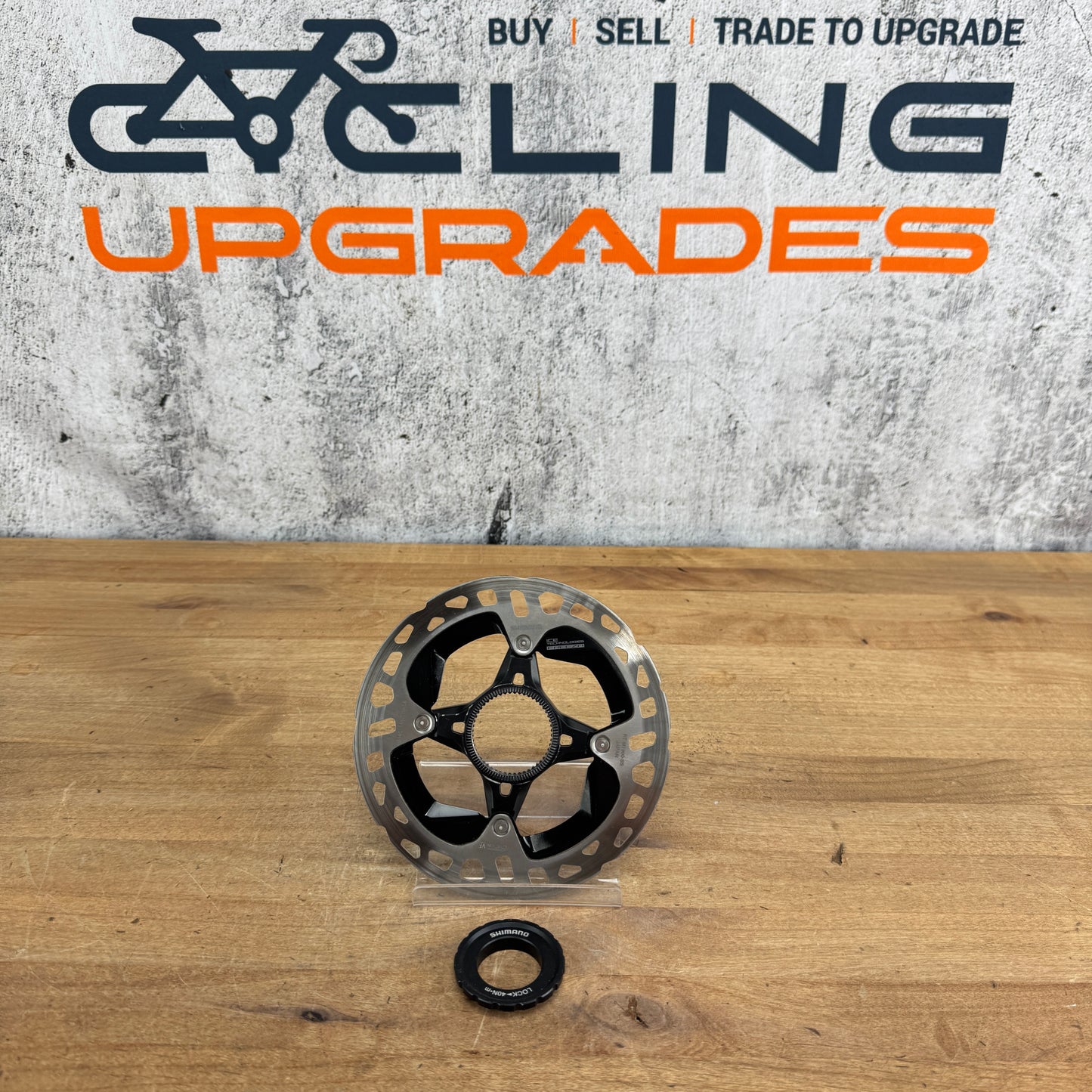 Low Mile! Shimano Dura-Ace RT-MT900 140mm Disc Brake Rotor w/ Lockring 98g