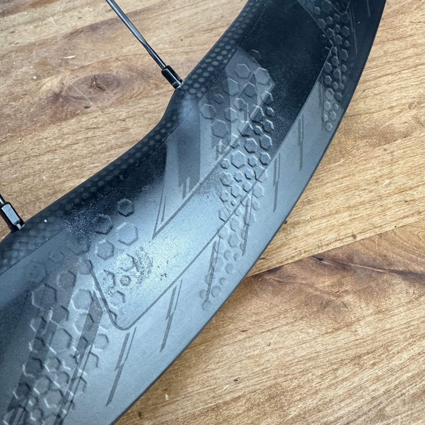 Low Mile! Zipp 454 NSW Carbon Hookless Tubeless Disc Brake Rear Wheel 700c 756g