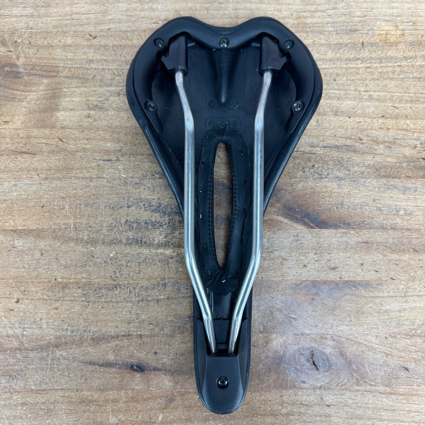 Forte Pro SLX 130mm 7x7mm Titanium Rails Carbon Reinforced Saddle 204g
