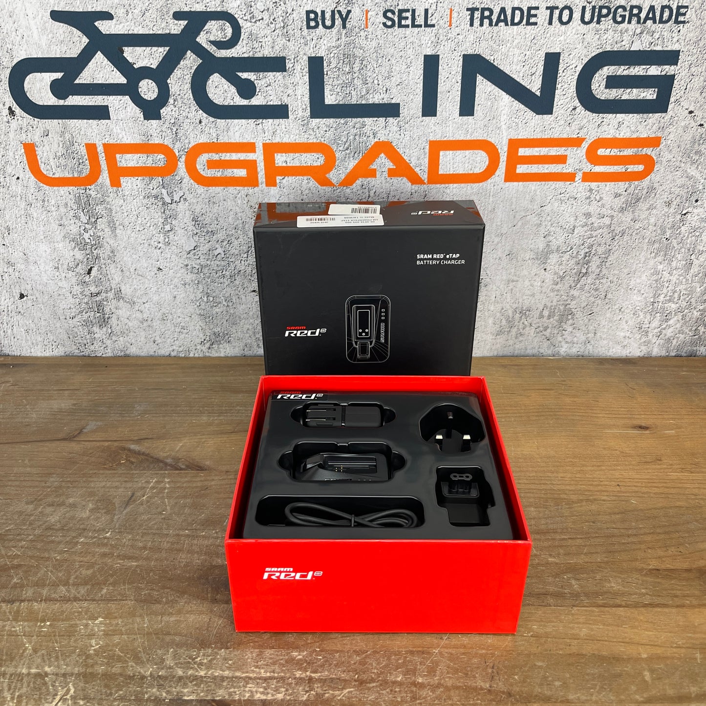 SRAM Electonic eTap Powerpack AXS Cycling Battery Charger w/ International Adapters