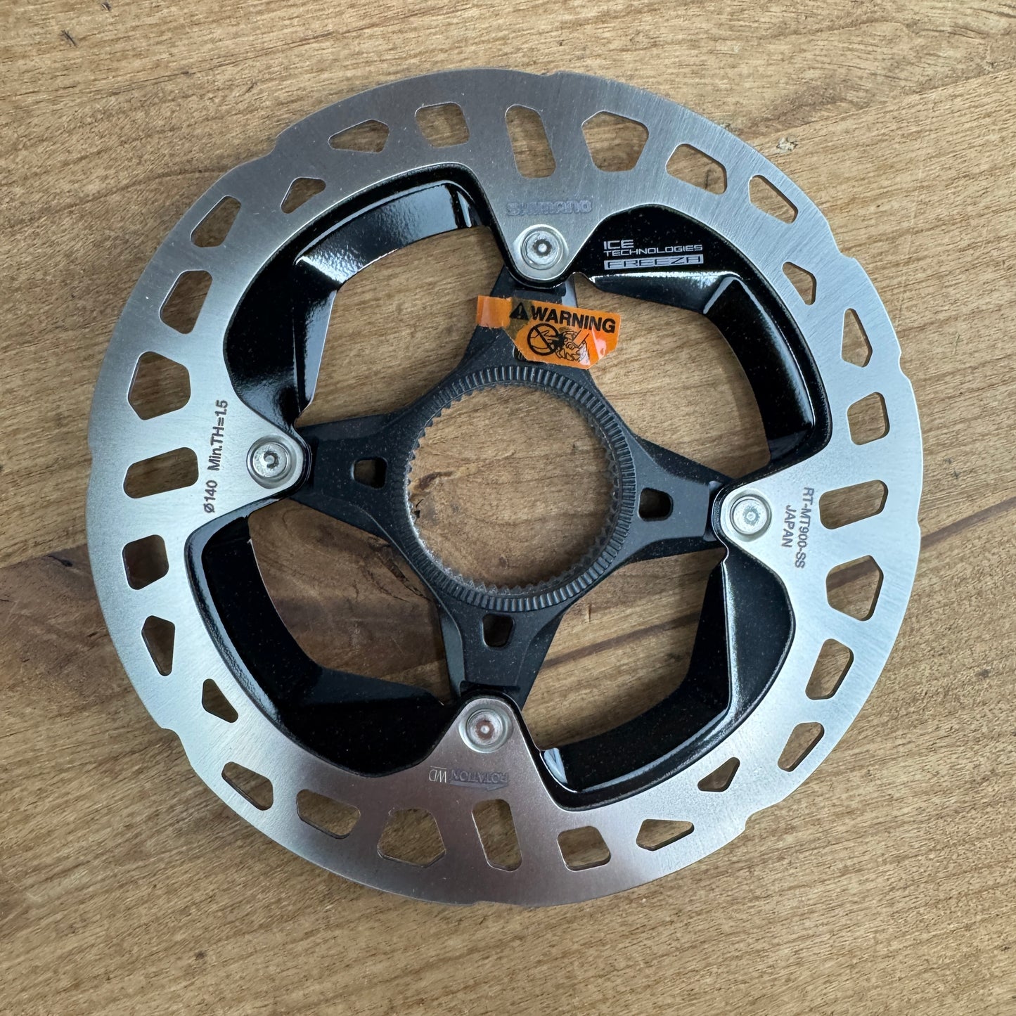 New! Shimano Dura-Ace SM-RT900 140mm CenterLock Disc Brake Rotor 89g