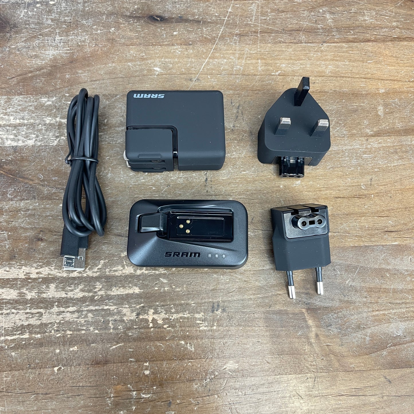 SRAM Electonic eTap Powerpack AXS Cycling Battery Charger w/ International Adapters