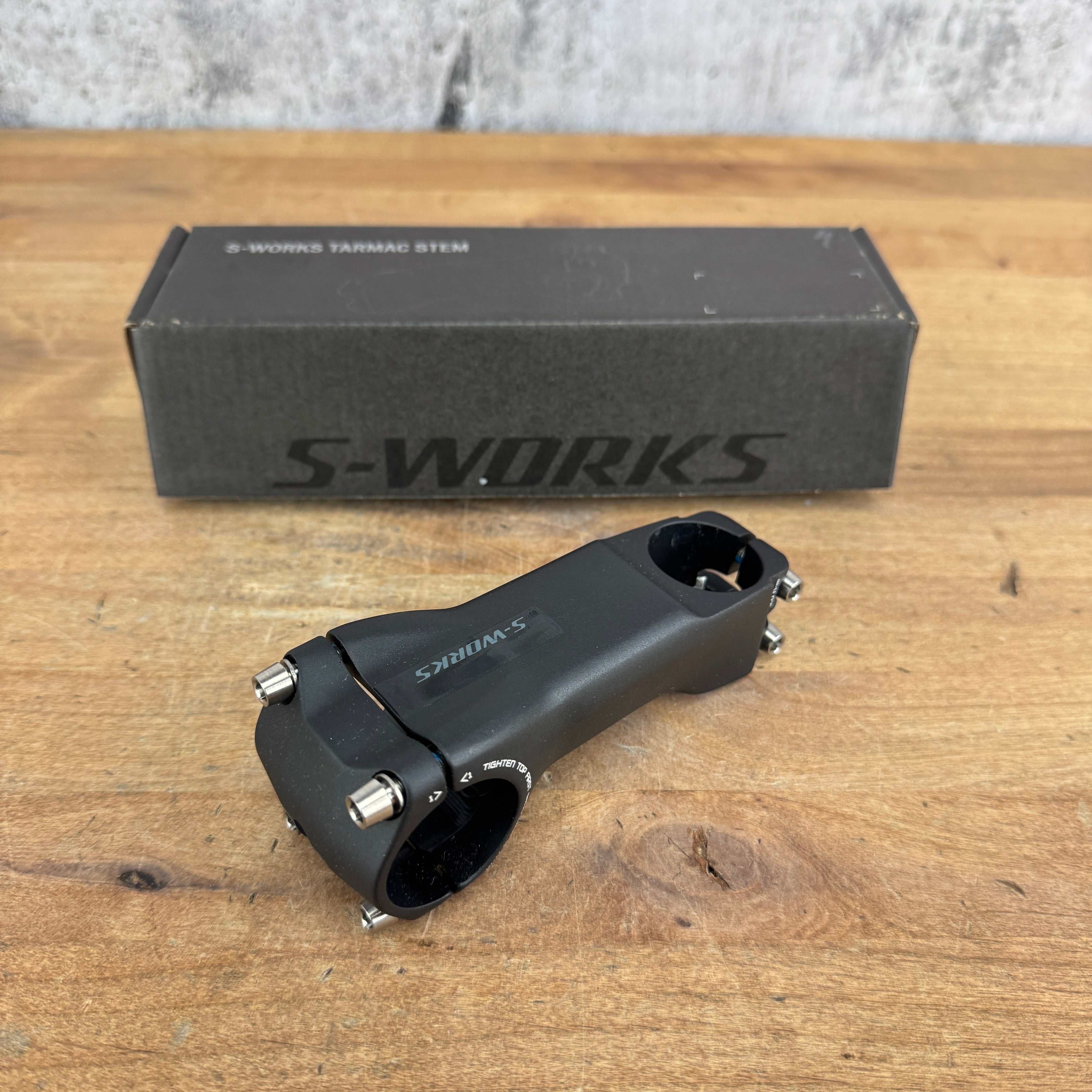 スペシャライズド　エスワークス　ターマック　 ステム　90mm6° New! Specialized S-Works Tarmac 90mm -6 Degree 31.8mm Alloy