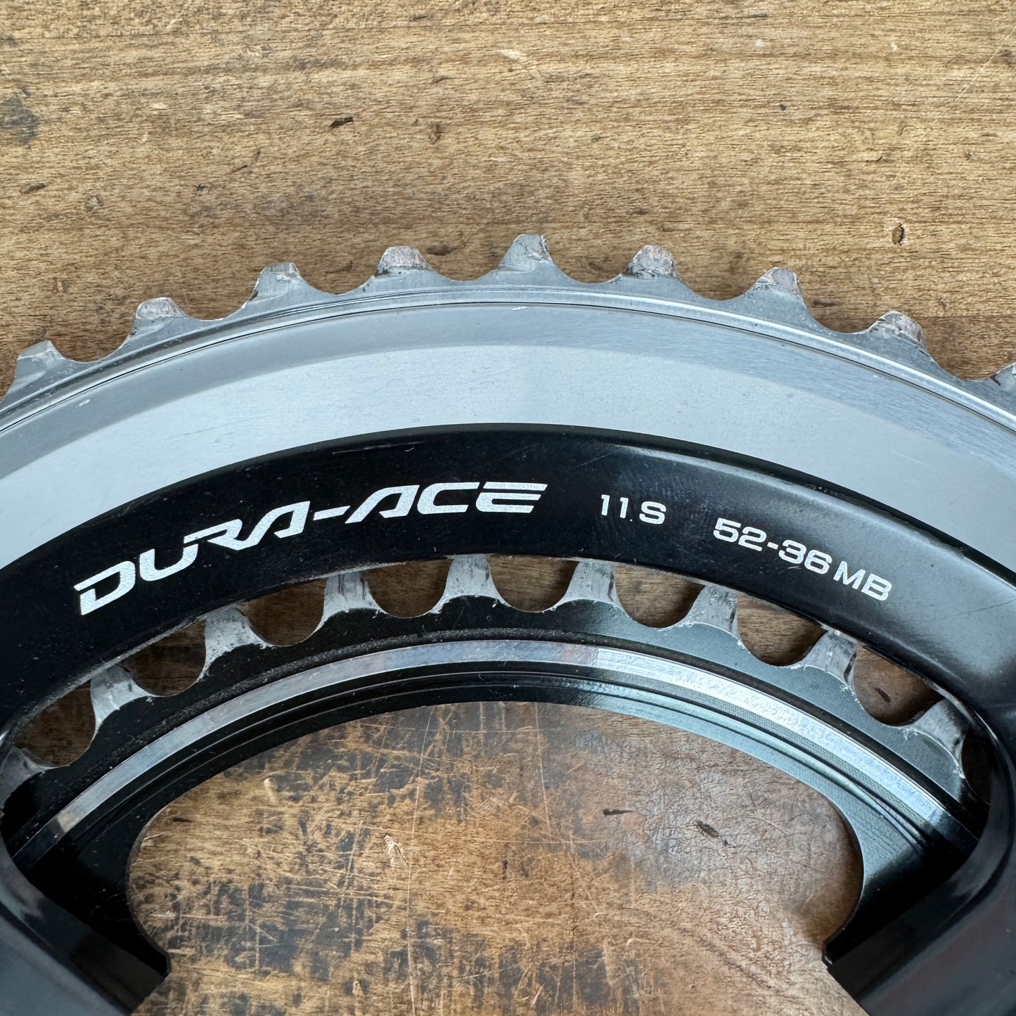 Shimano 52/36t fits Dura Ace FC-9000 11-Speed 4-Bolt 110mm BCD Chainring Set