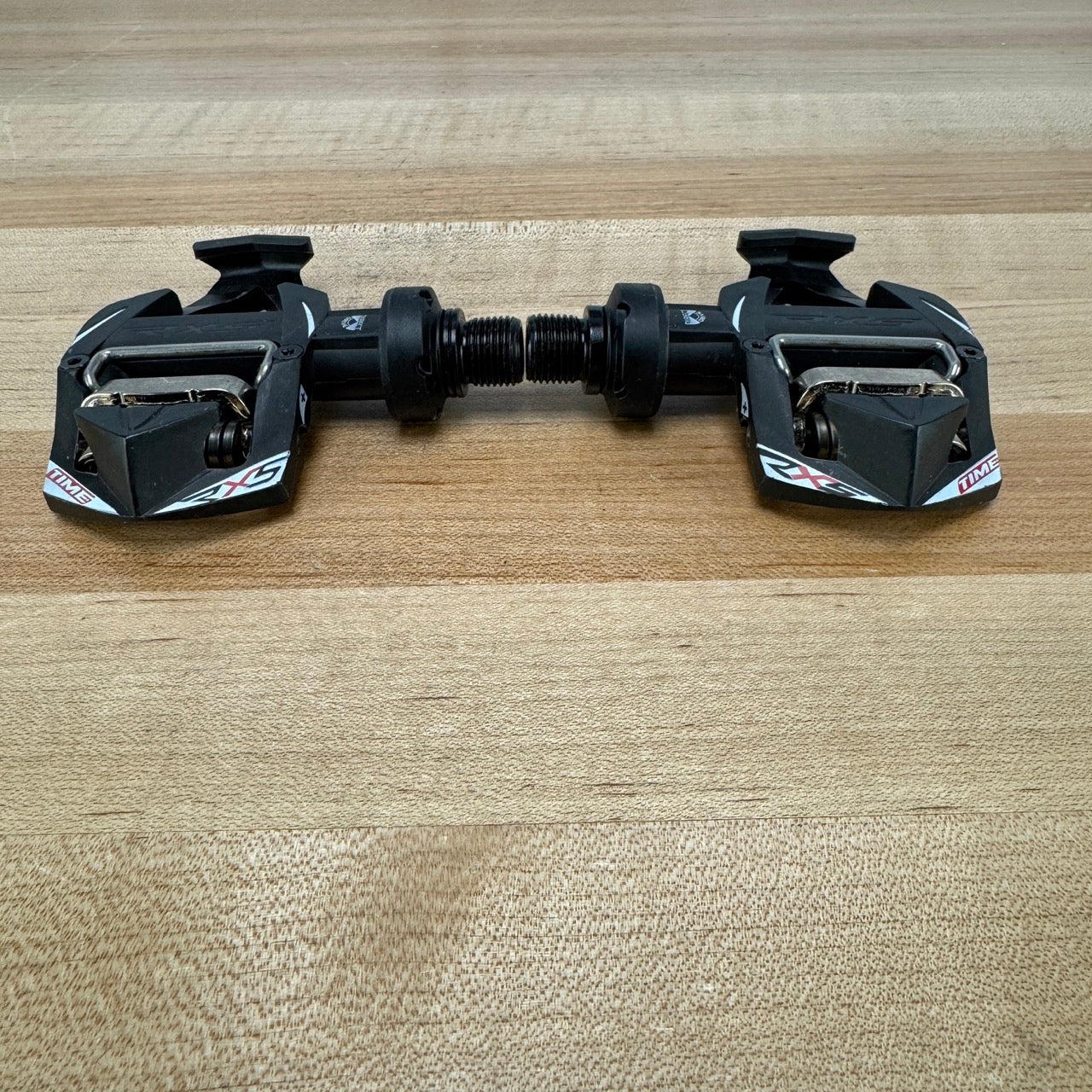 Low Mile! Time RXS Carbon Clipless Road Bike Pedals 230g Without Cleats