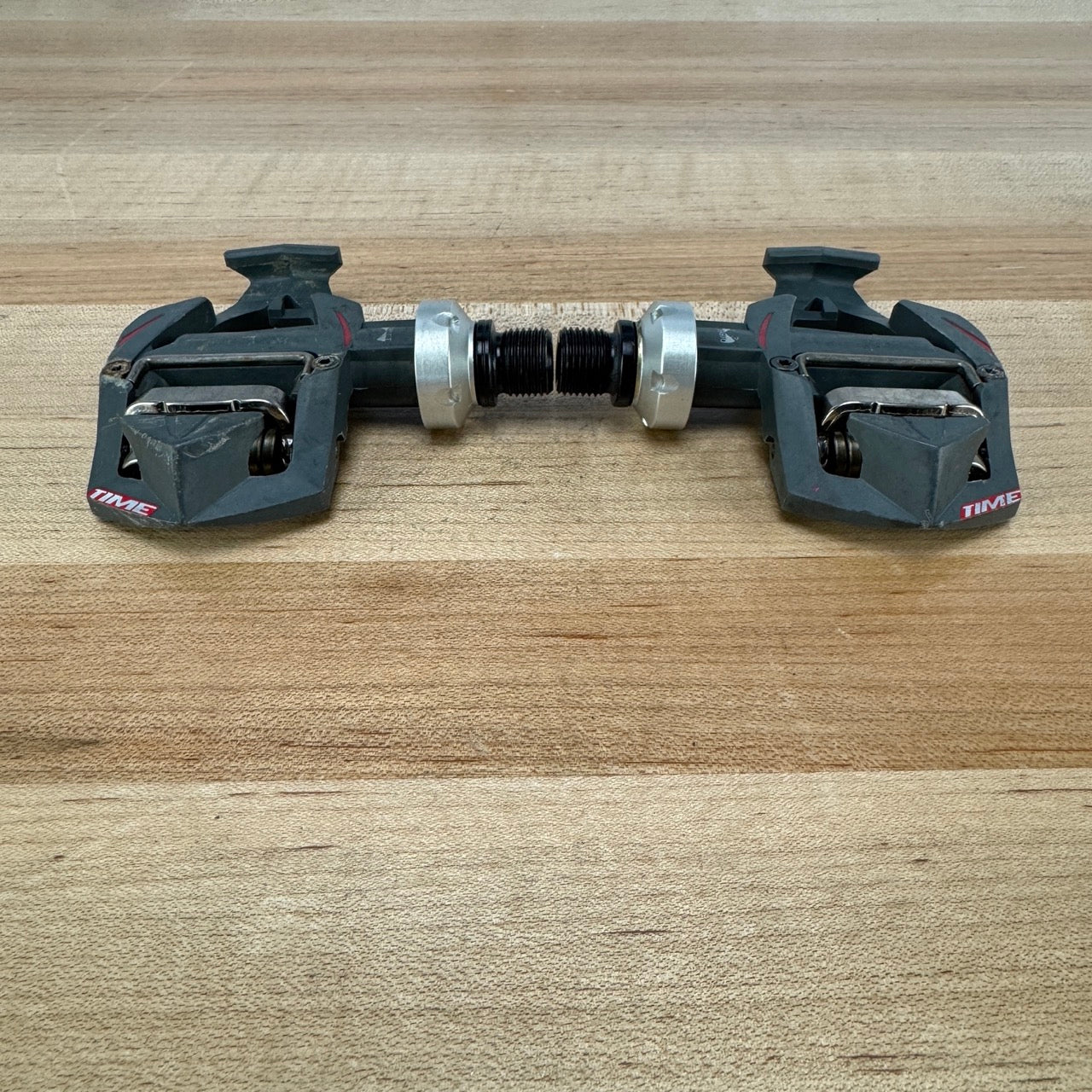 Low Mile! Time RXS Lite Composite Clipless Road Bike Pedals 265g Without Cleats
