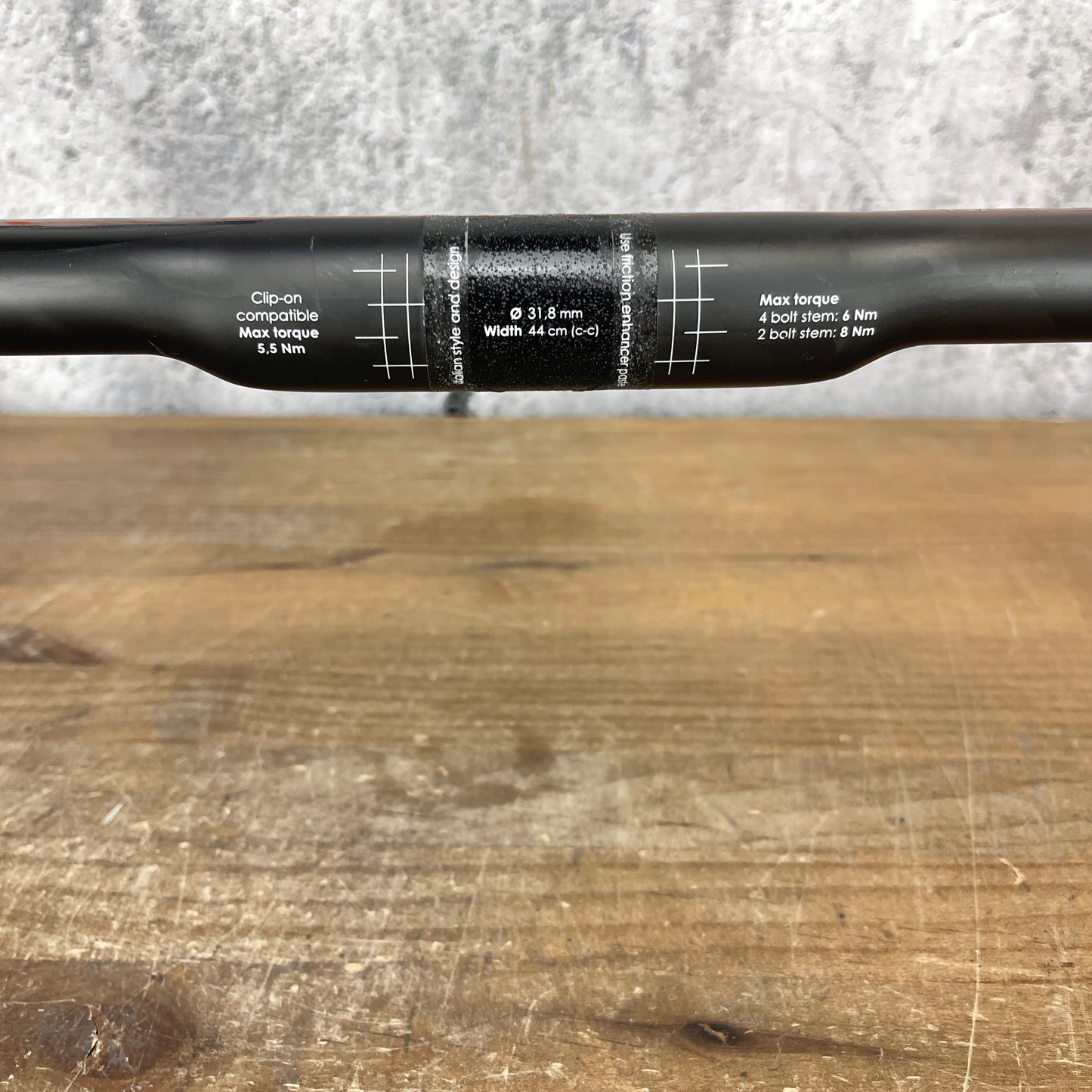 3T Ergonova Team 44cm Carbon Road Bike Dropbar Handlebar 31.8mm 205g