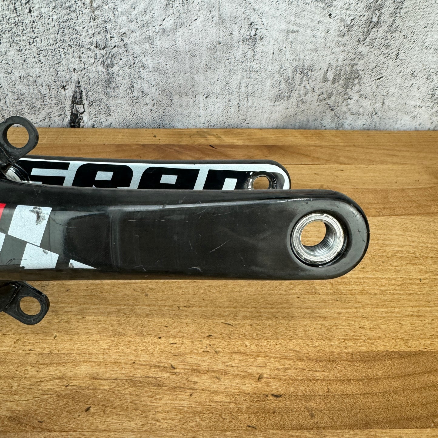 SRAM Red Carbon 175mm 5-Bolt 130BCD Crankset Crank Arms GXP Spindle 504g