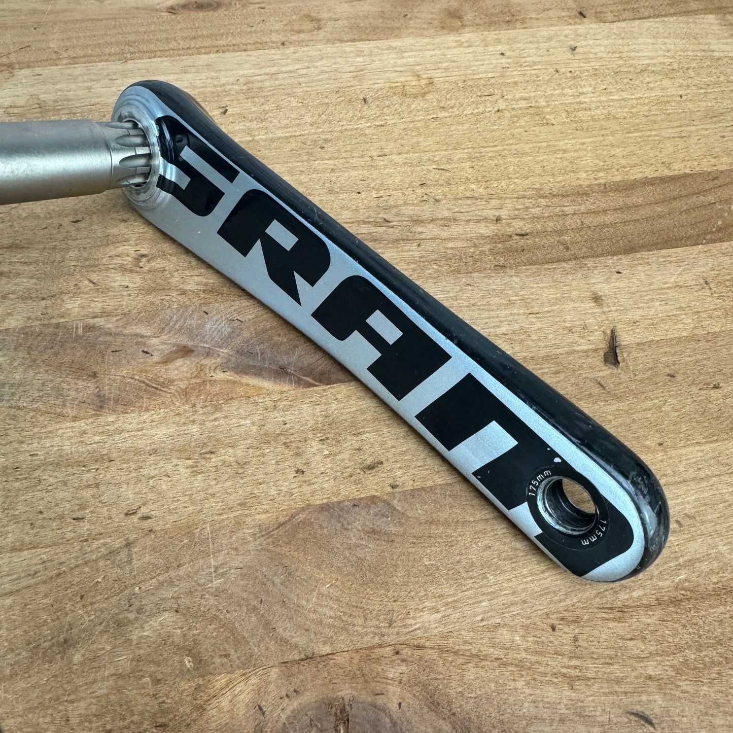 SRAM Red Carbon 175mm 5-Bolt 130BCD Crankset Crank Arms GXP Spindle 504g