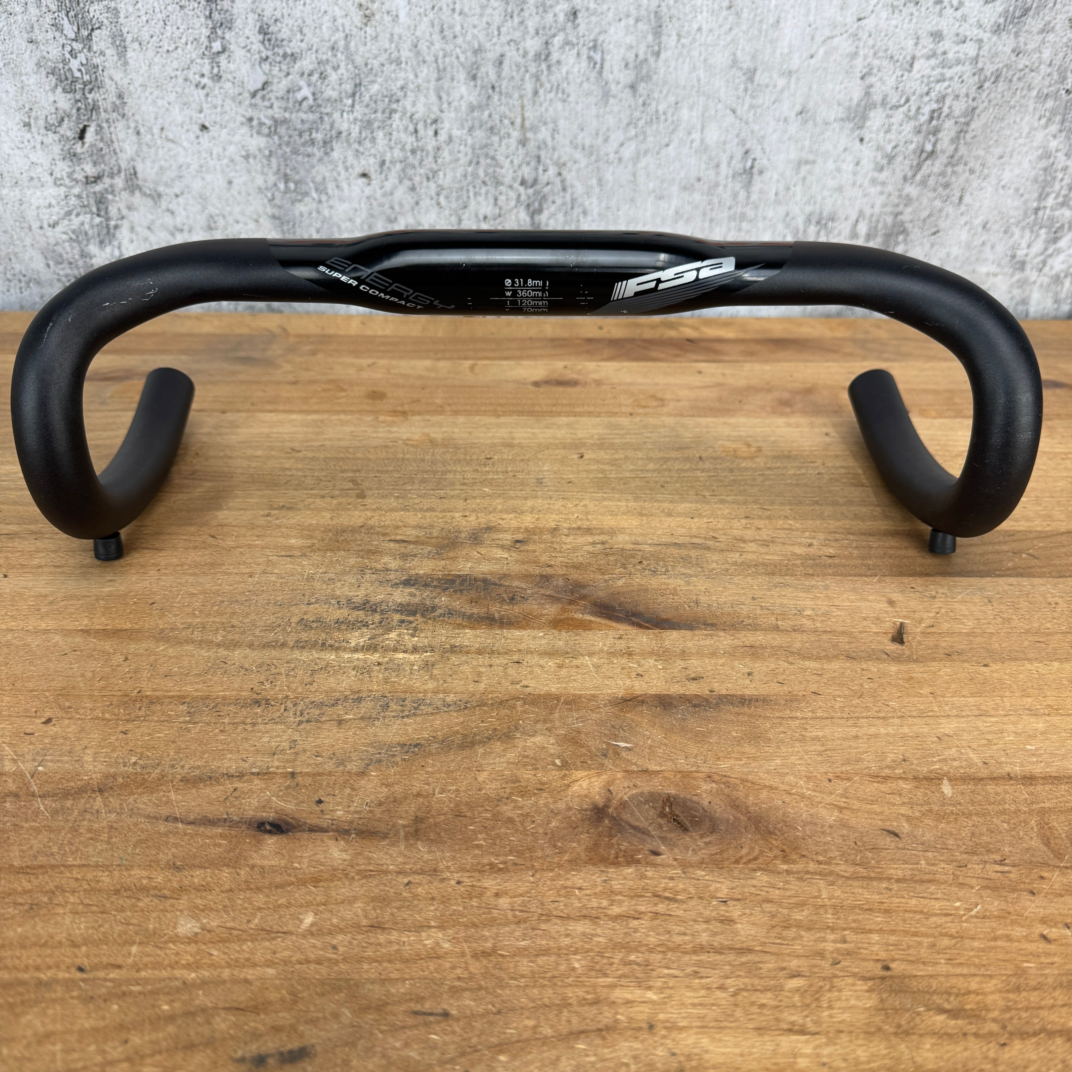 FSA Energy Compact Alloy Road Bike Drop Handlebars 31.8 x 44cm Gravel  Cyclocross
