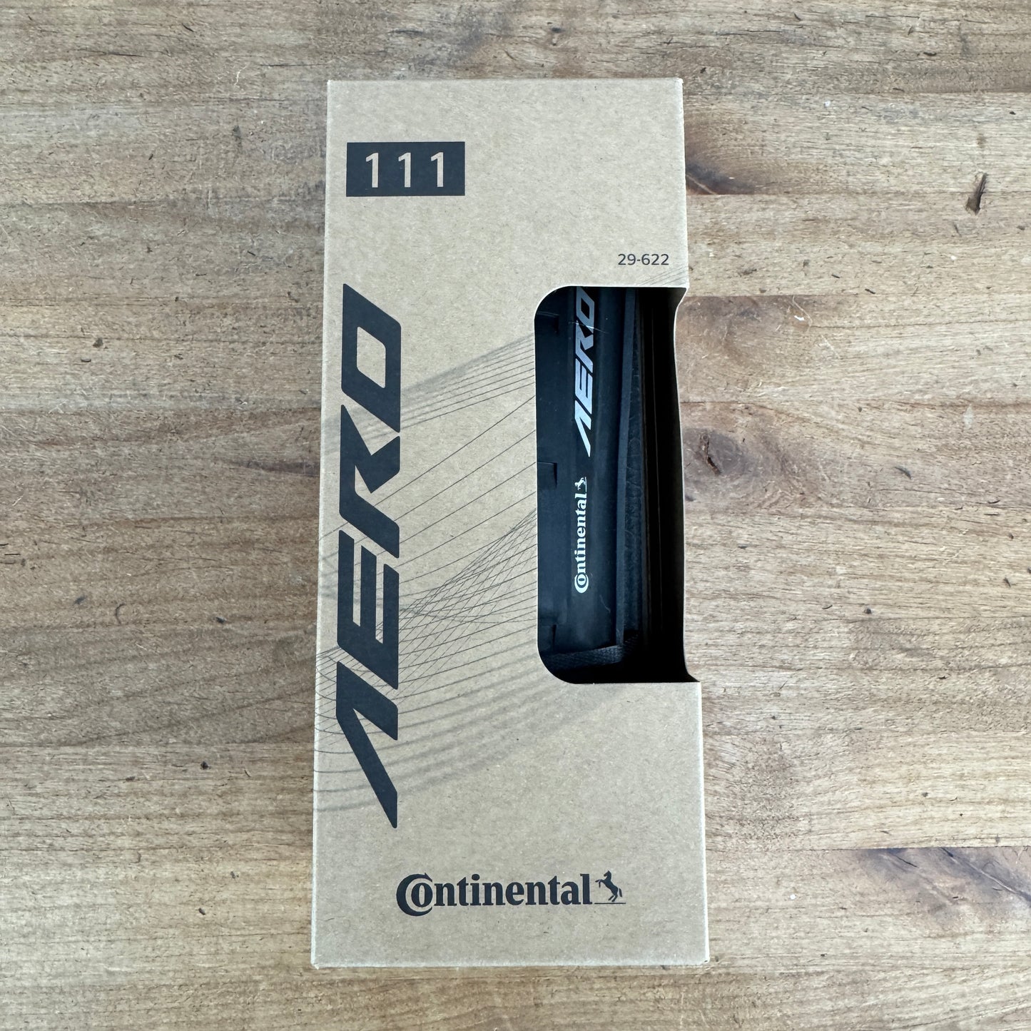 New! Single Continental Aero 111 700c x 29mm Tubeless Road Bike Tire