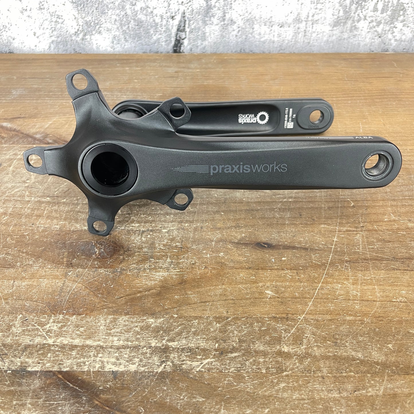 New Takeoff! PraxisWorks Alba Alloy 172.5mm Road Bike Crank Arms 30mm Spindle