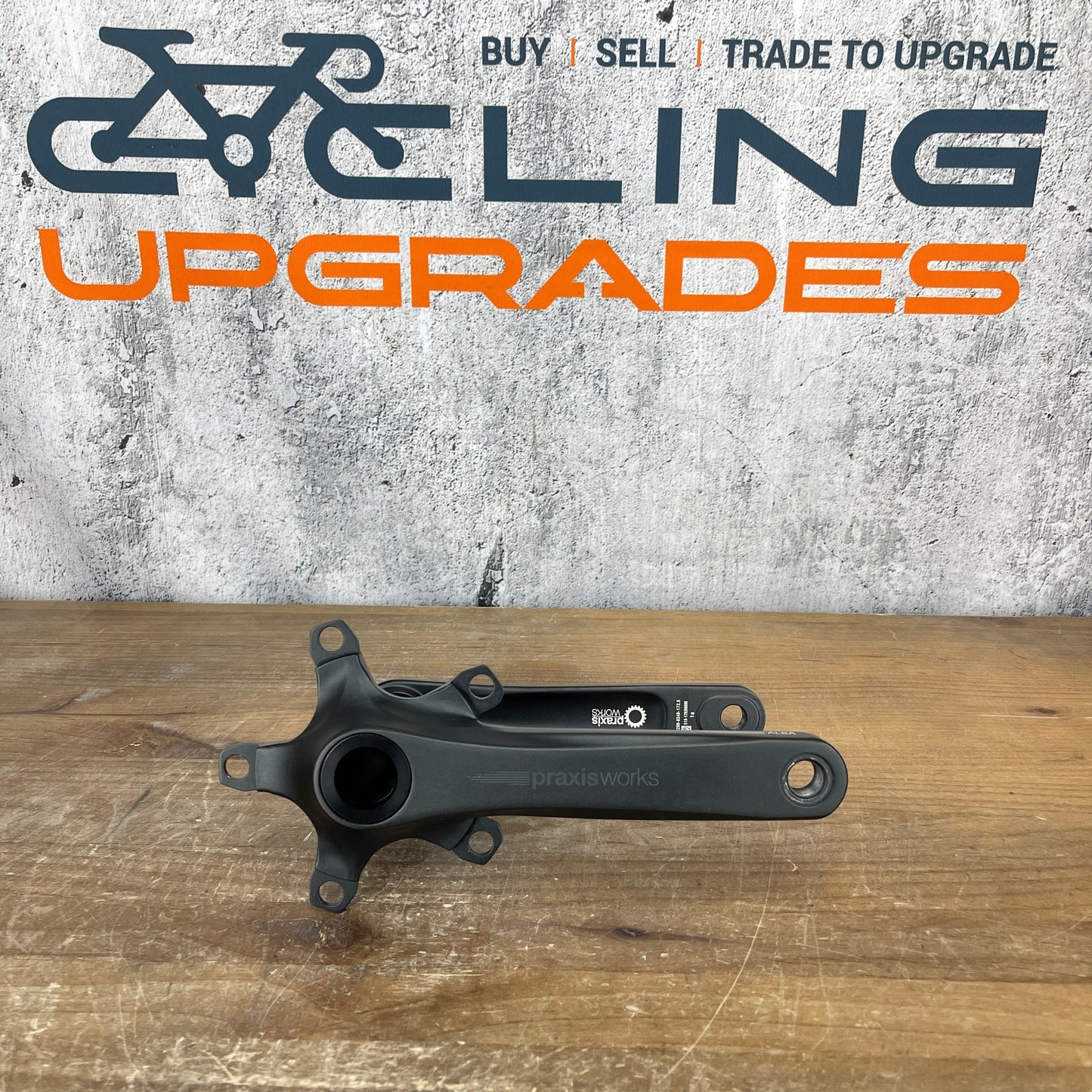 New Takeoff! PraxisWorks Alba Alloy 172.5mm Road Bike Crank Arms 30mm Spindle