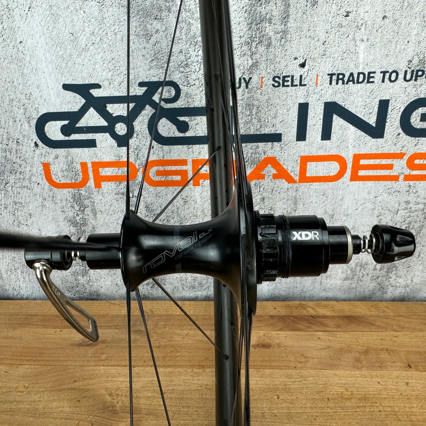 Low Mile! Roval Rapide CLX 50 Carbon Tubeless Wheelset Rim Brake Ceramicspeed