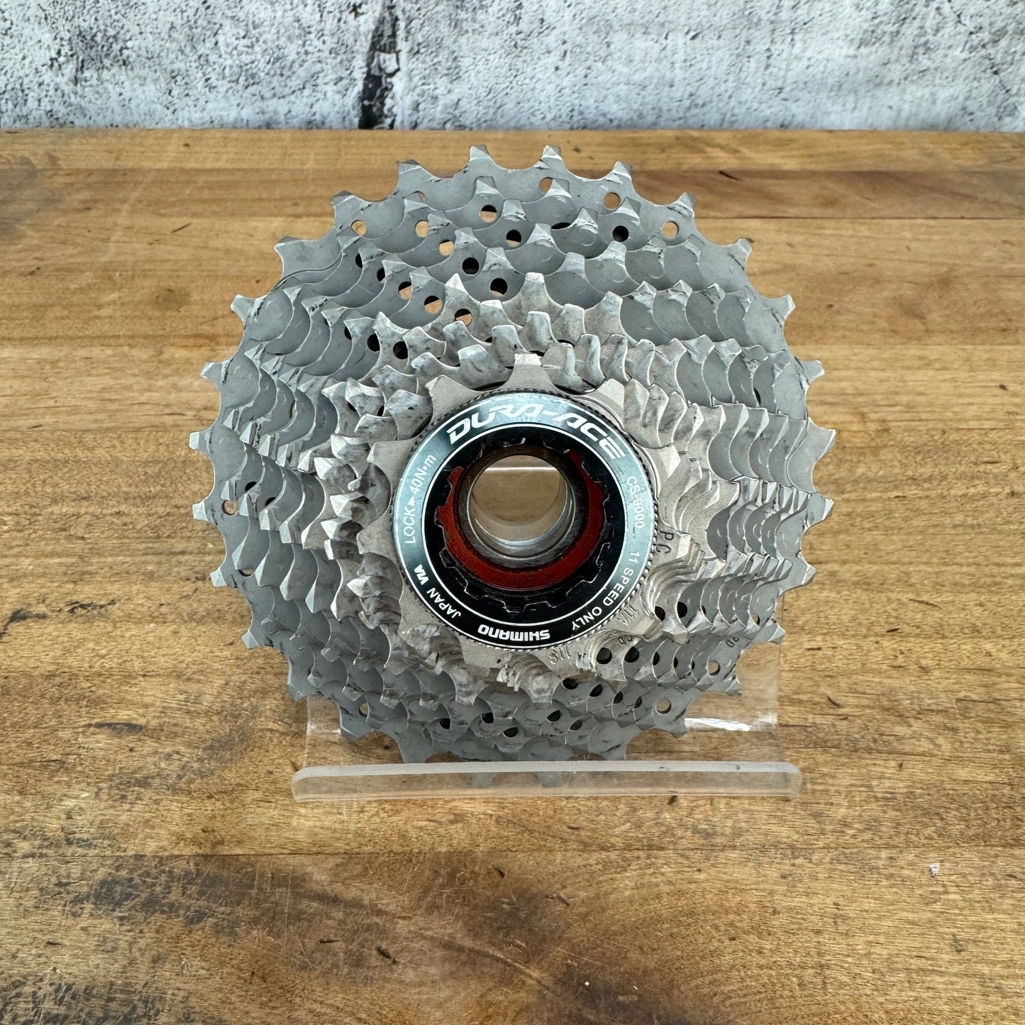 Shimano Dura Ace CS-9000 11-28t 11-Speed Bike Cassette "Light Wear" 199g
