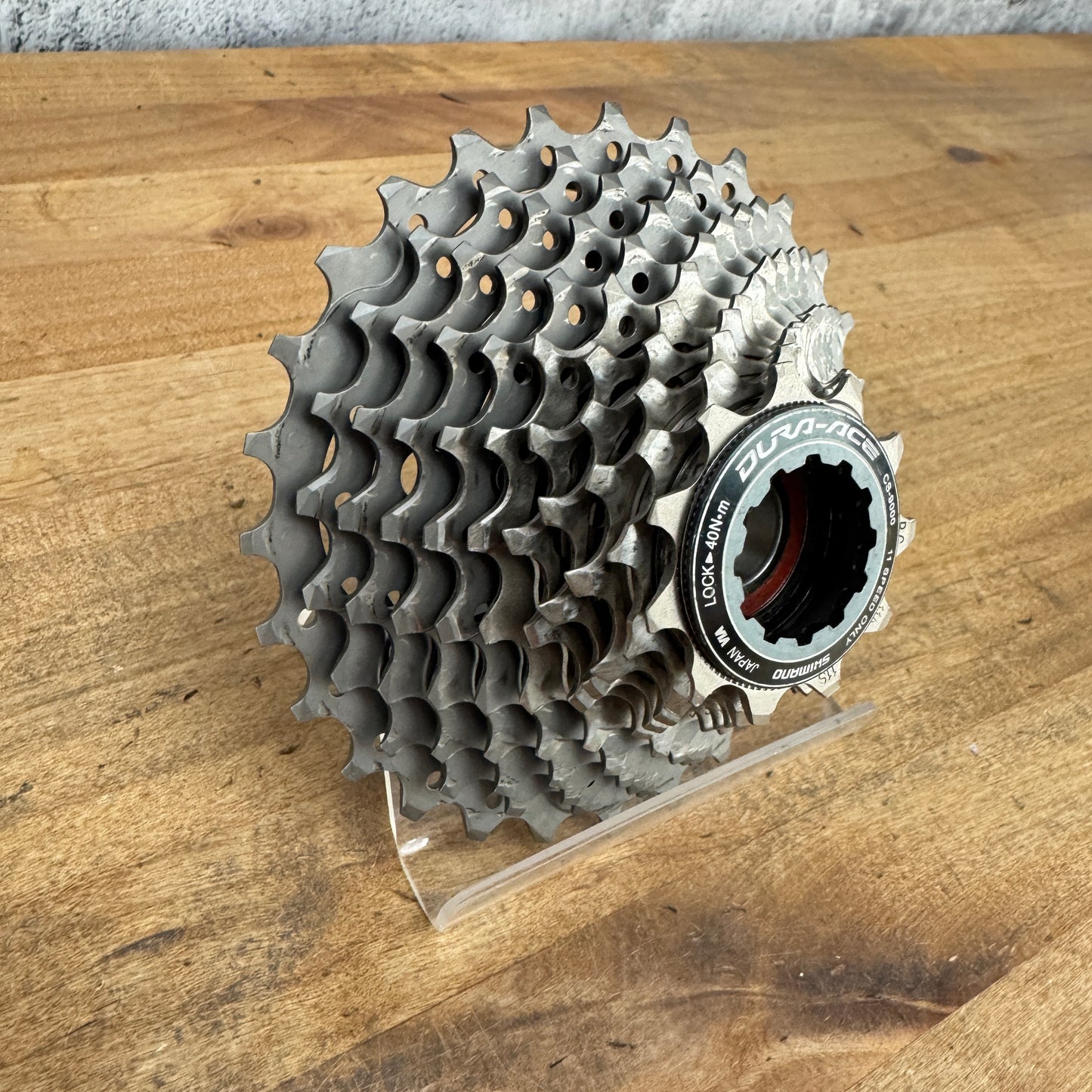 Shimano Dura Ace CS-9000 11-28t 11-Speed Bike Cassette "Light Wear" 199g