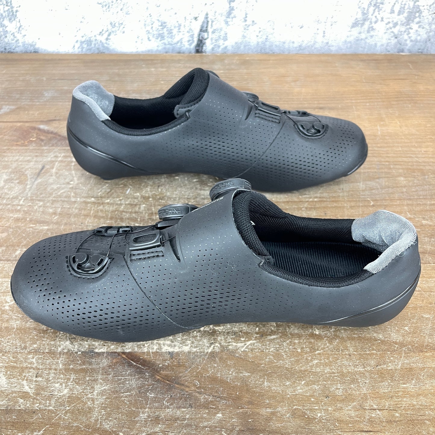 Light Use! Shimano SH-RC901 Wide EU 40 US 6.7 Black Cycling Shoes Cleats 485g