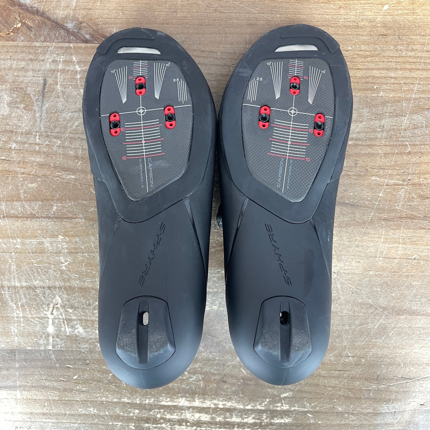 Light Use! Shimano SH-RC901 Wide EU 40 US 6.7 Black Cycling Shoes Cleats 485g