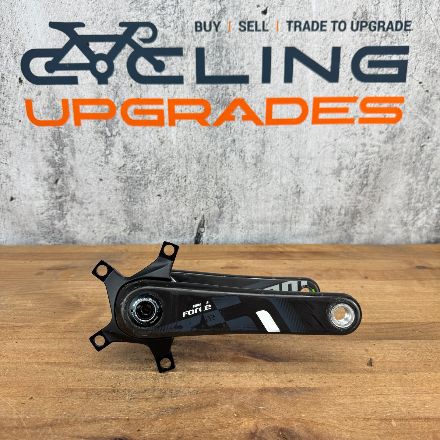 SRAM Force AXS D1 172.5mm Carbon 110mm BCD 5-Bolt 30mm Spindle Crank Arms 510g