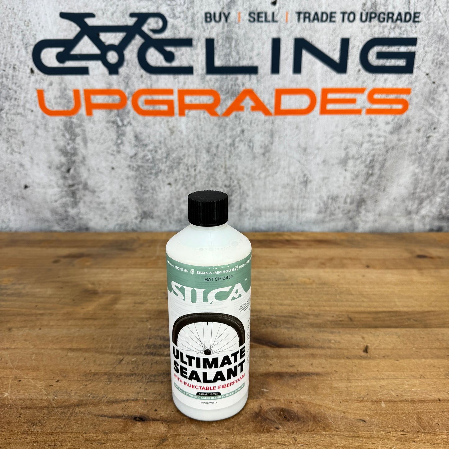 New! Silca Ultimate Sealant w/ Injectable Fiberfoam Bike Tire Sealant 500ml / 16.9oz