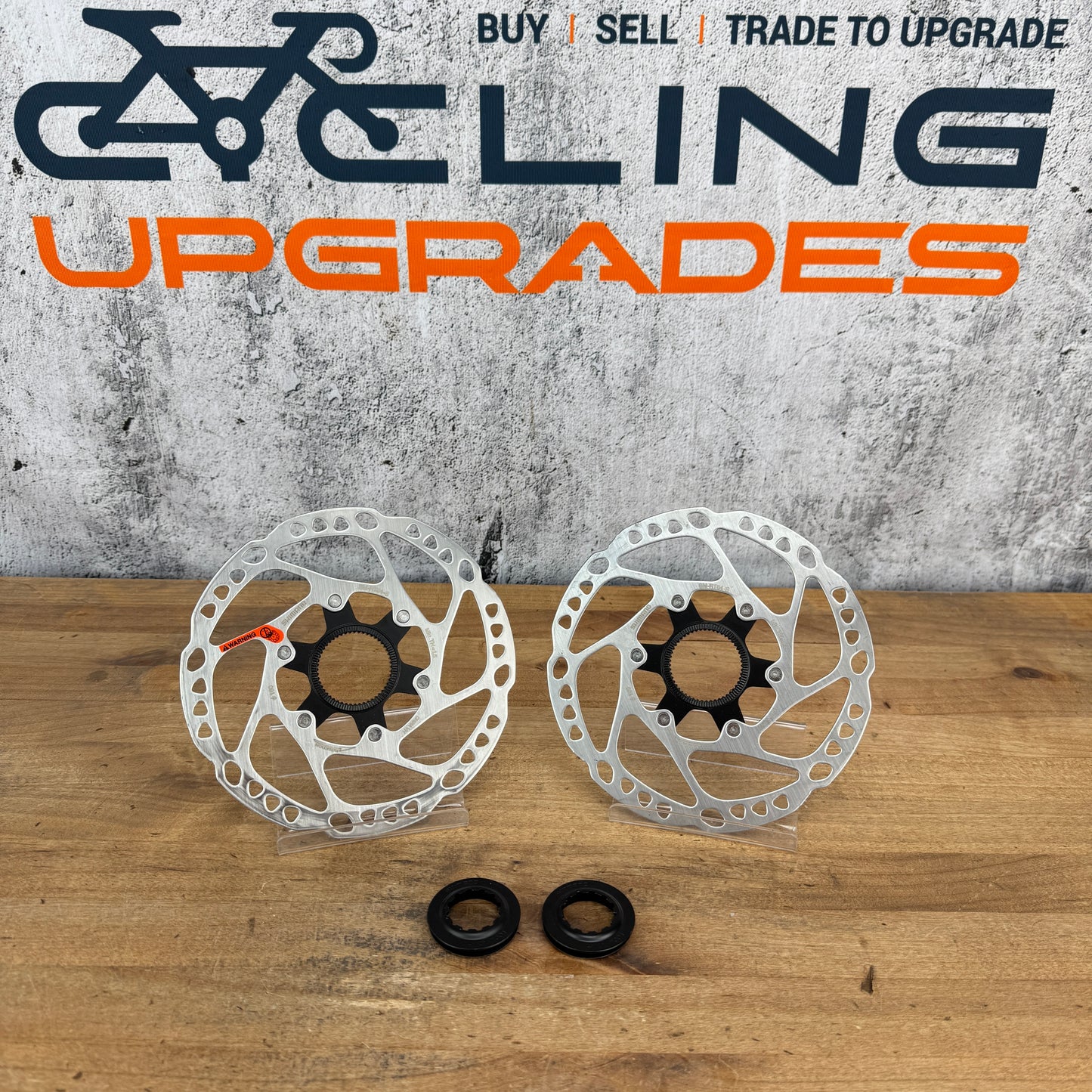New Takeoff! Pair Shimano Deore SM-RT64 Center Lock 160mm Disc Brake Rotors 277g