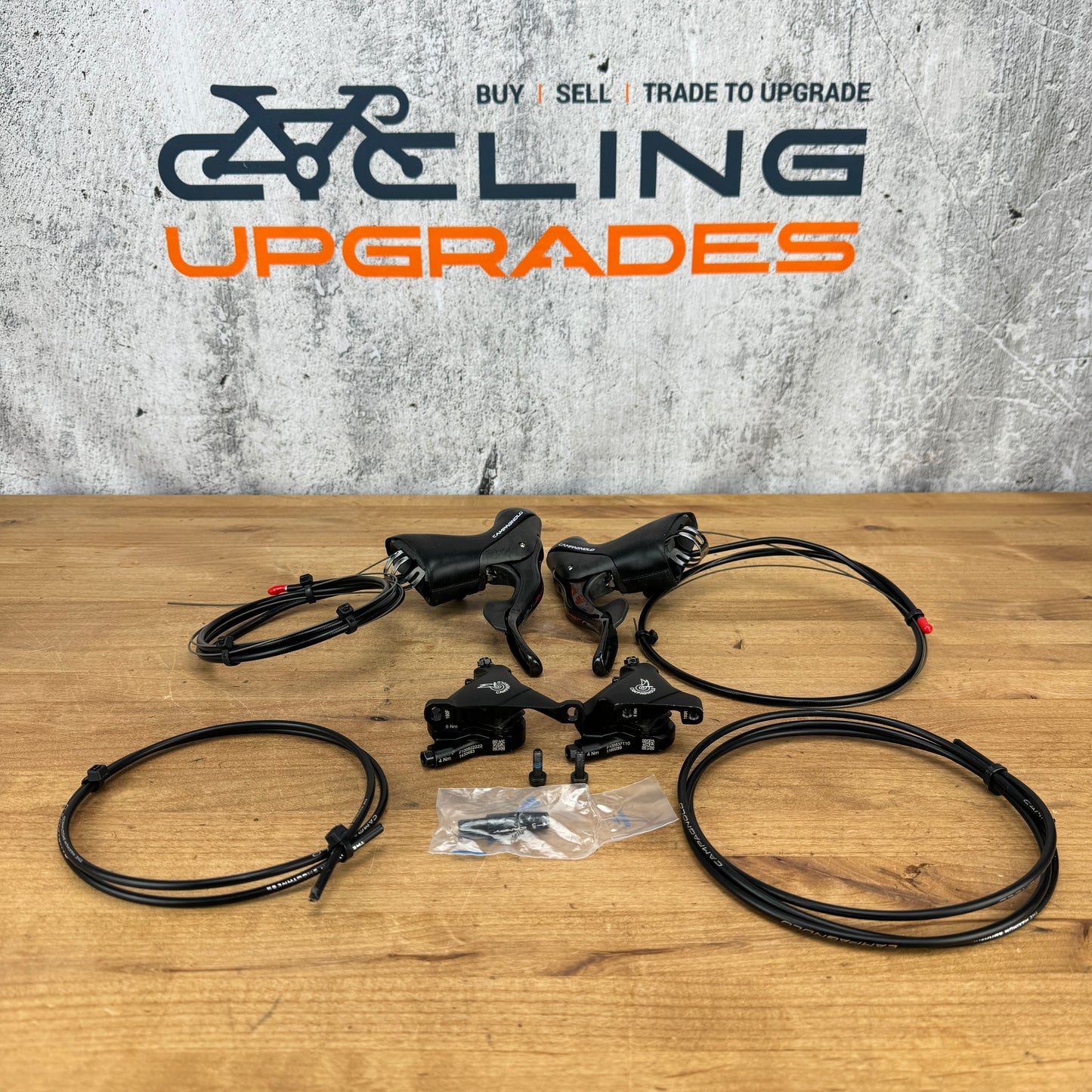 Mint! Campagnolo Super Record 12-Spd ErgoPower Hydraulic 160mm Calipers Shifters