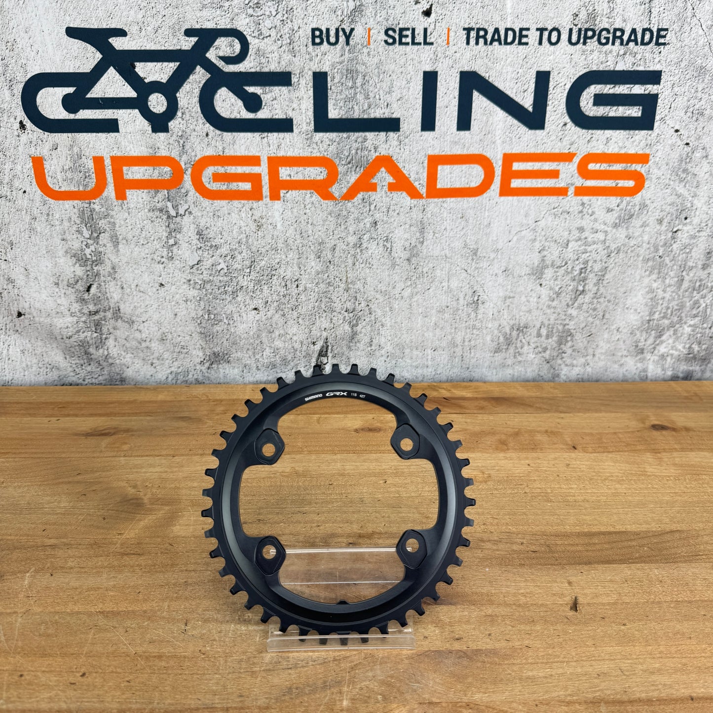 New Takeoff! Shimano GRX 42t 1x 11-Speed 4-Bolt Gravel Bike Chainring 95g