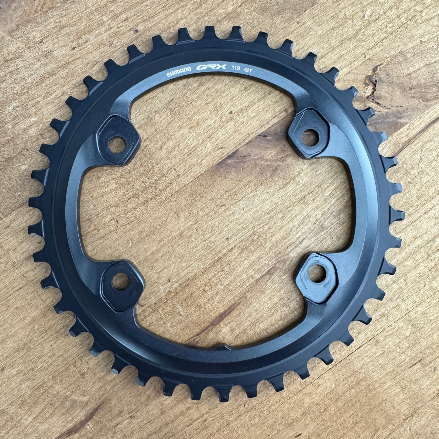 New Takeoff! Shimano GRX 42t 1x 11-Speed 4-Bolt Gravel Bike Chainring 95g