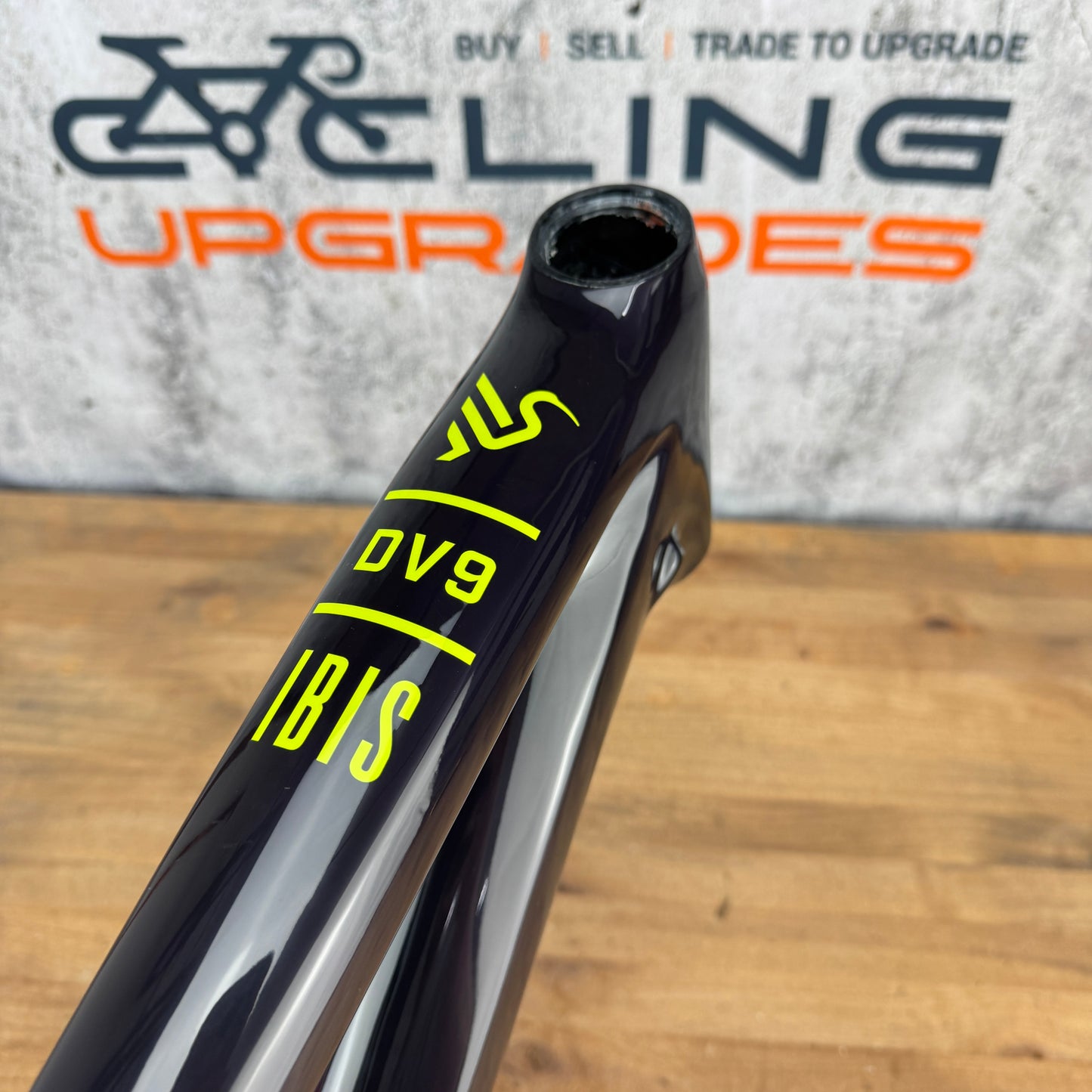 Ibis DV9 Carbon Boost 29" X-Large Purple Crush Hardtail MTB Frameset 1497g