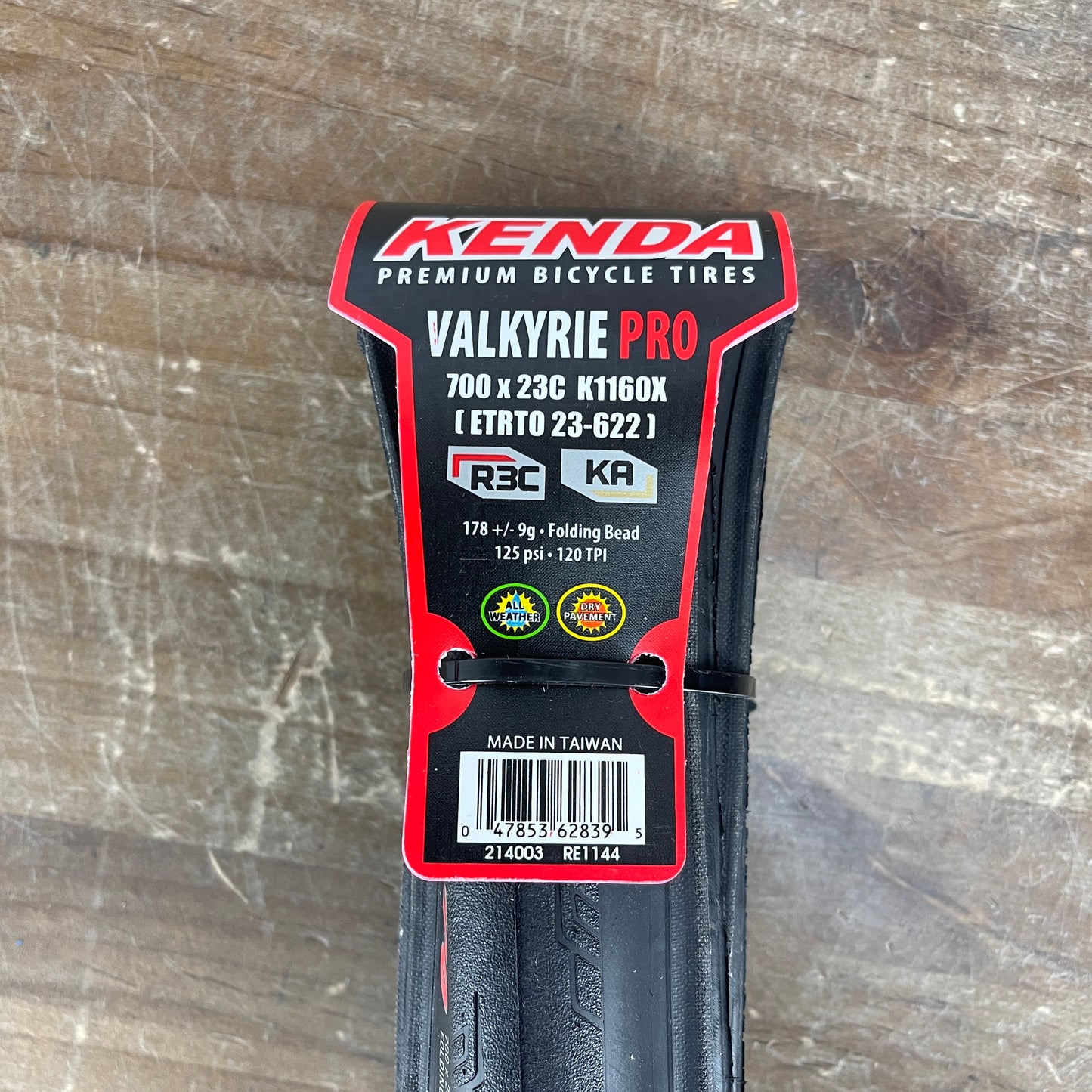 New! Pair Kenda Valkyrie Pro 700c x 23mm Clincher Road Bike Tires