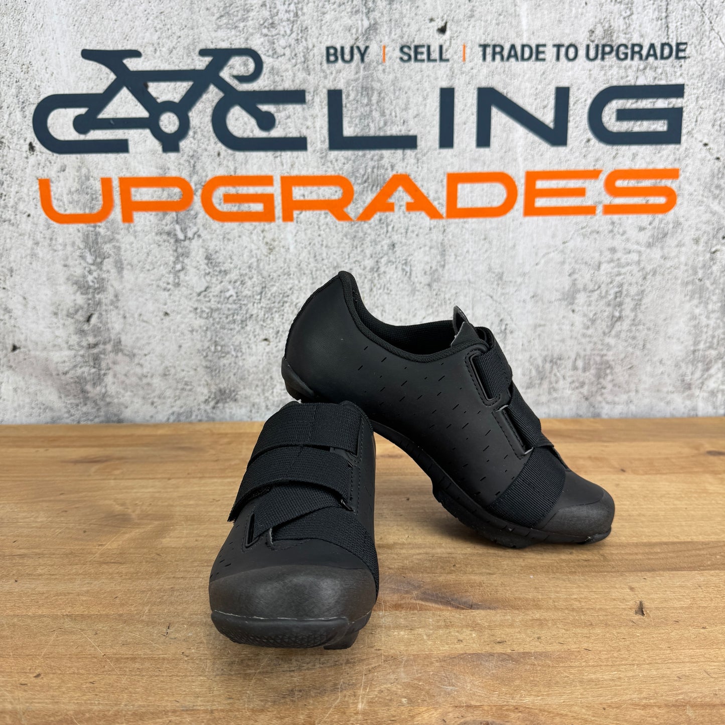 New! Fizik Terra Powerstrap X4 EU 36 Black 2-Bolt Cycling Shoes MSRP $170