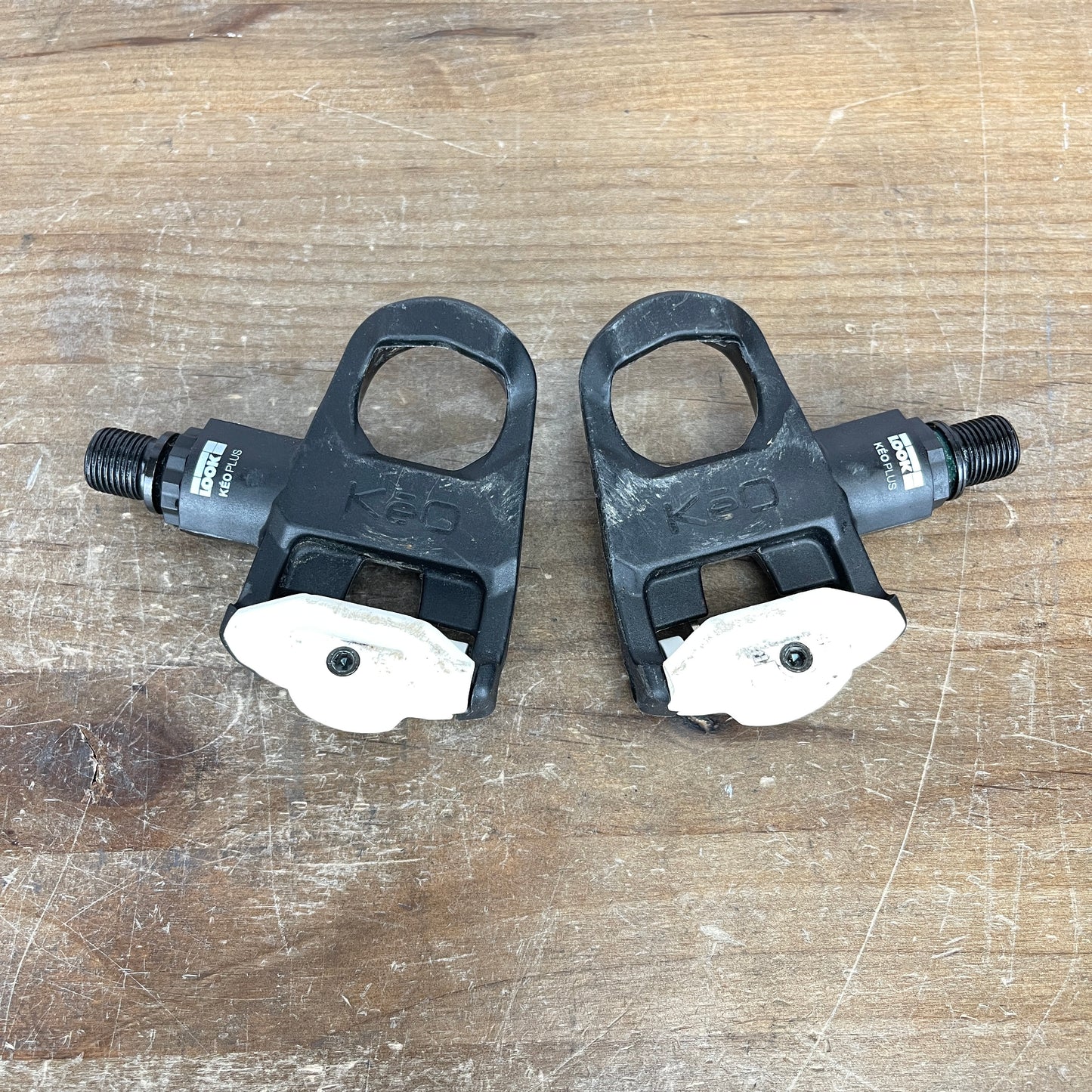 Look Keo Plus Steel Spindle Road Bike Clipless Pedals No Cleats 275g