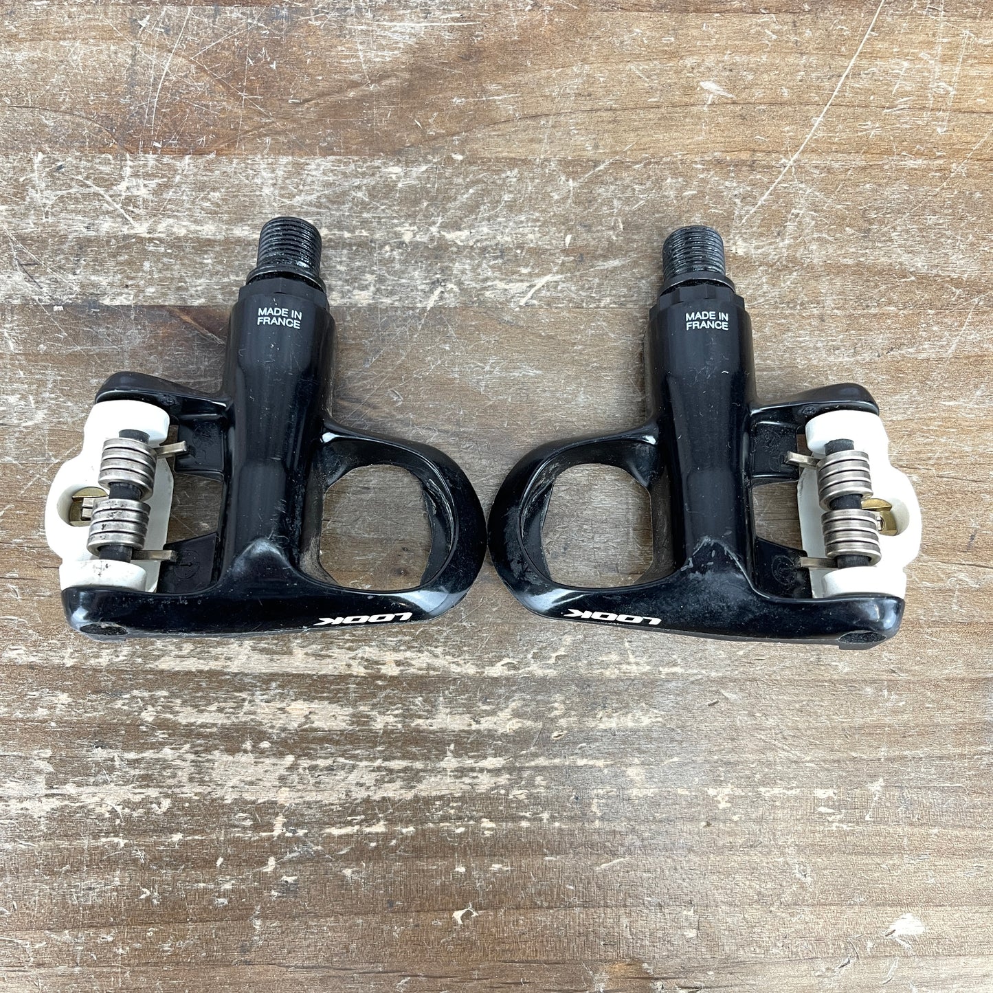 Look Keo Plus Steel Spindle Road Bike Clipless Pedals No Cleats 275g